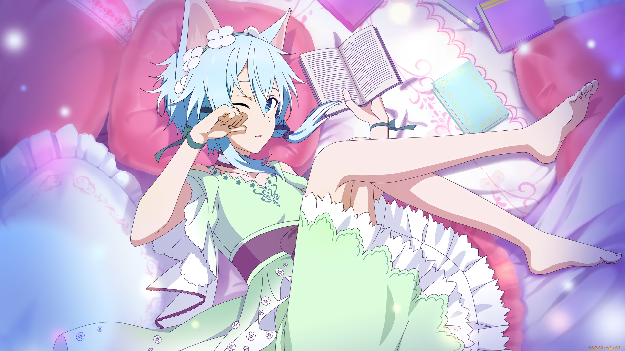 аниме, sword, art, online, мастера, меча, онлайн