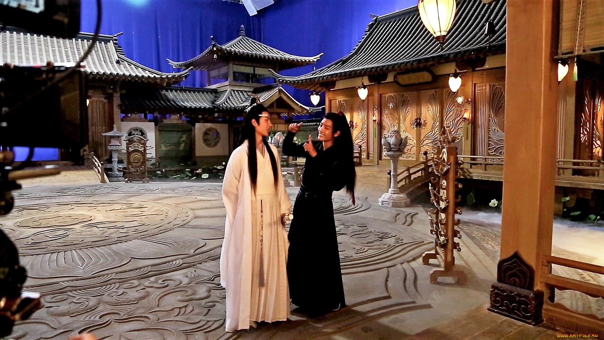 разное, знаменитости, ван, ибо, сяо, чжань, съемки, костюмы