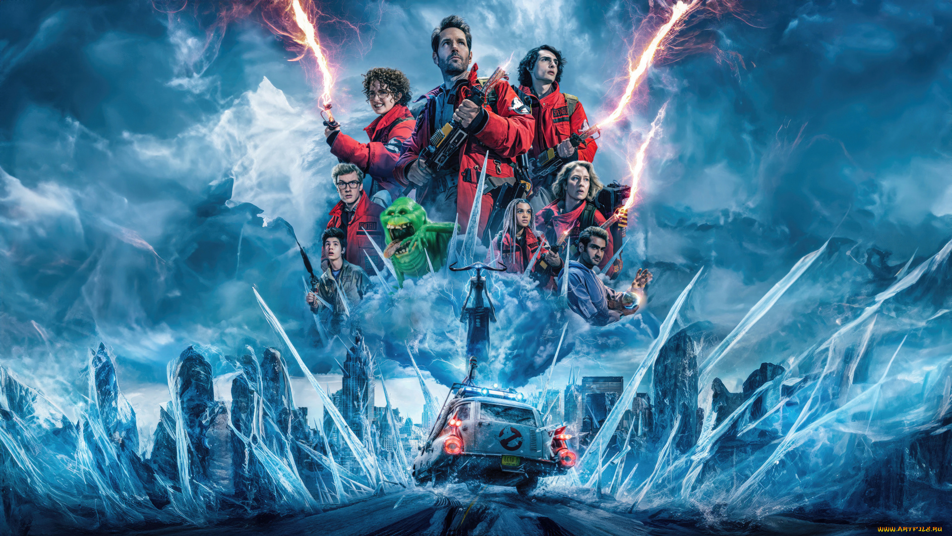 ghostbusters, , frozen, empire, , , 2024, , кино, фильмы, , frozen, empire, oхотники, за, привидениями, леденящий, ужас, фантастика, фэнтези, комедия