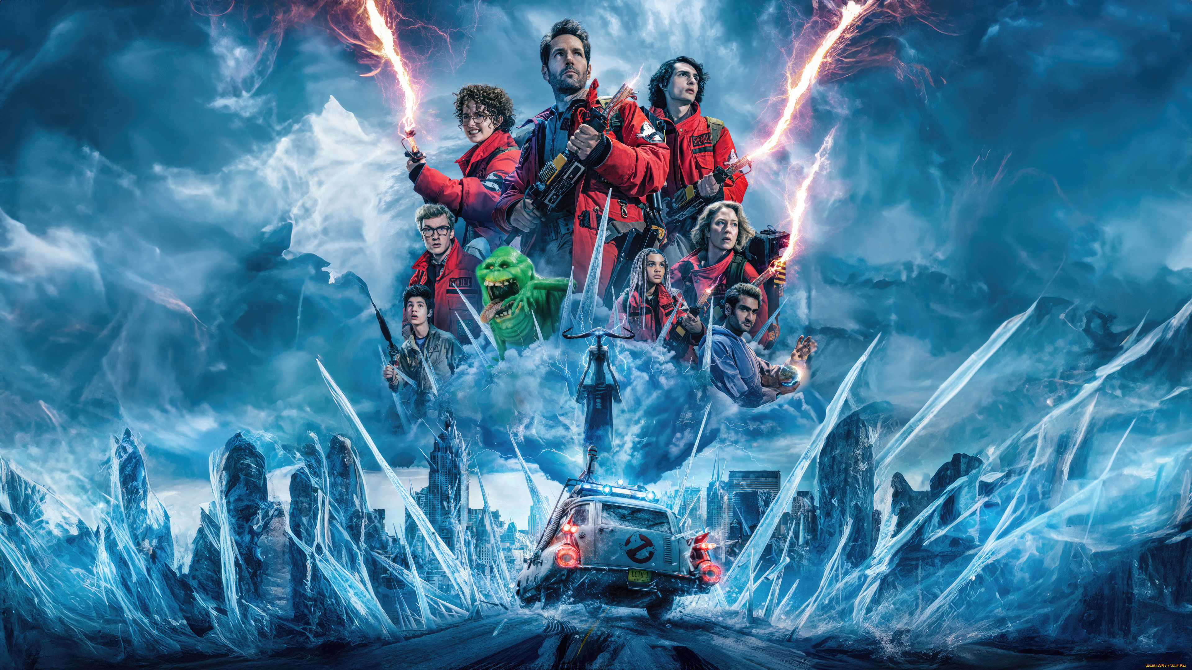 ghostbusters, , frozen, empire, , , 2024, , кино, фильмы, , frozen, empire, oхотники, за, привидениями, леденящий, ужас, фантастика, фэнтези, комедия