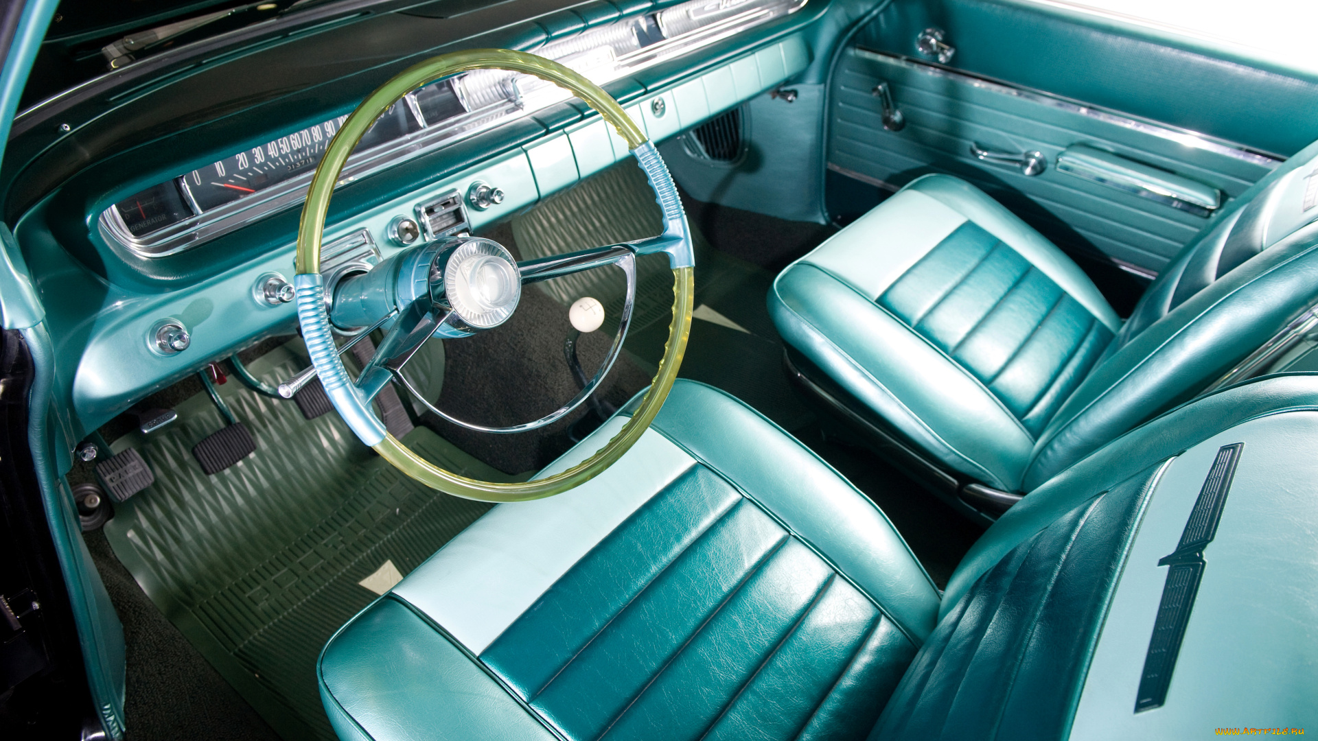 автомобили, интерьеры, pontiac, ventura