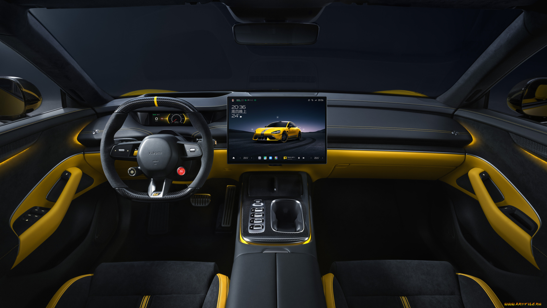 автомобили, интерьеры, xiaomi