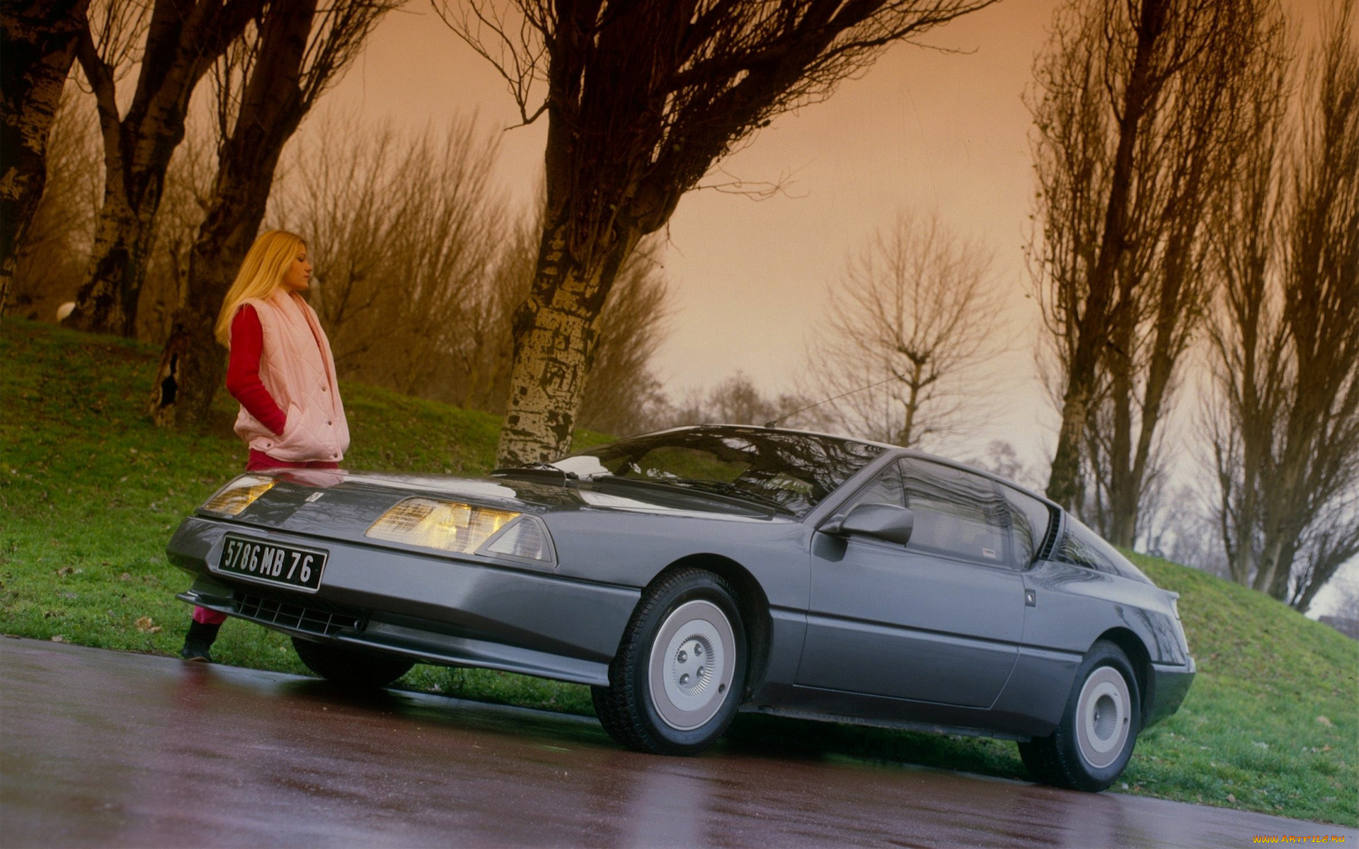 автомобили, -авто, с, девушками, renault