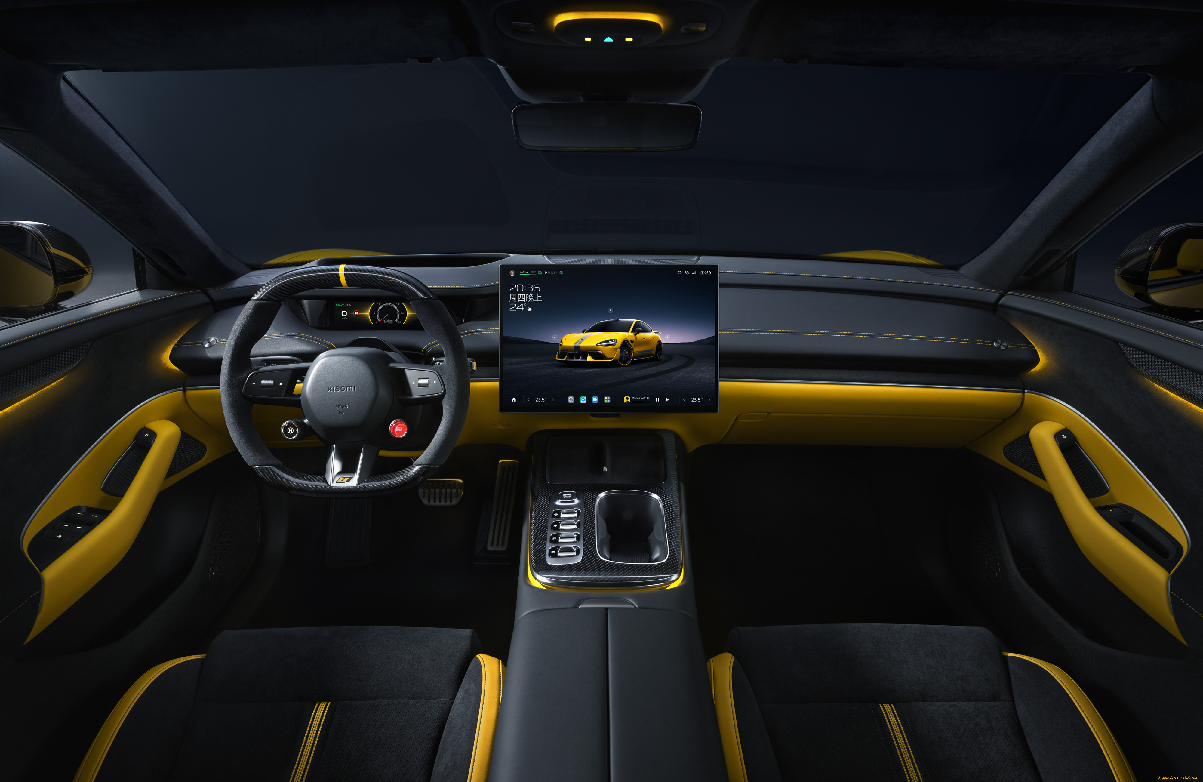 автомобили, интерьеры, xiaomi