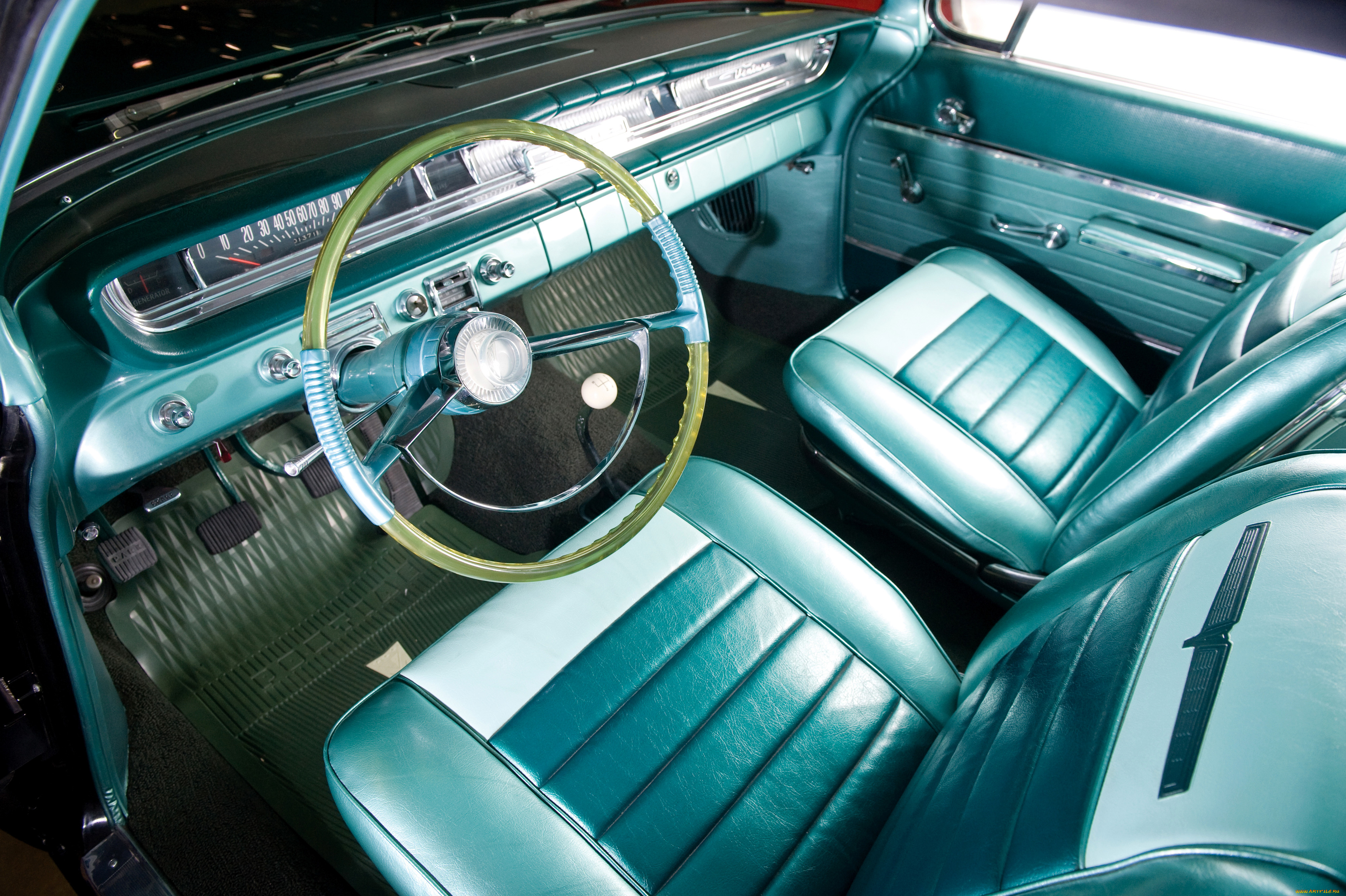 автомобили, интерьеры, pontiac, ventura