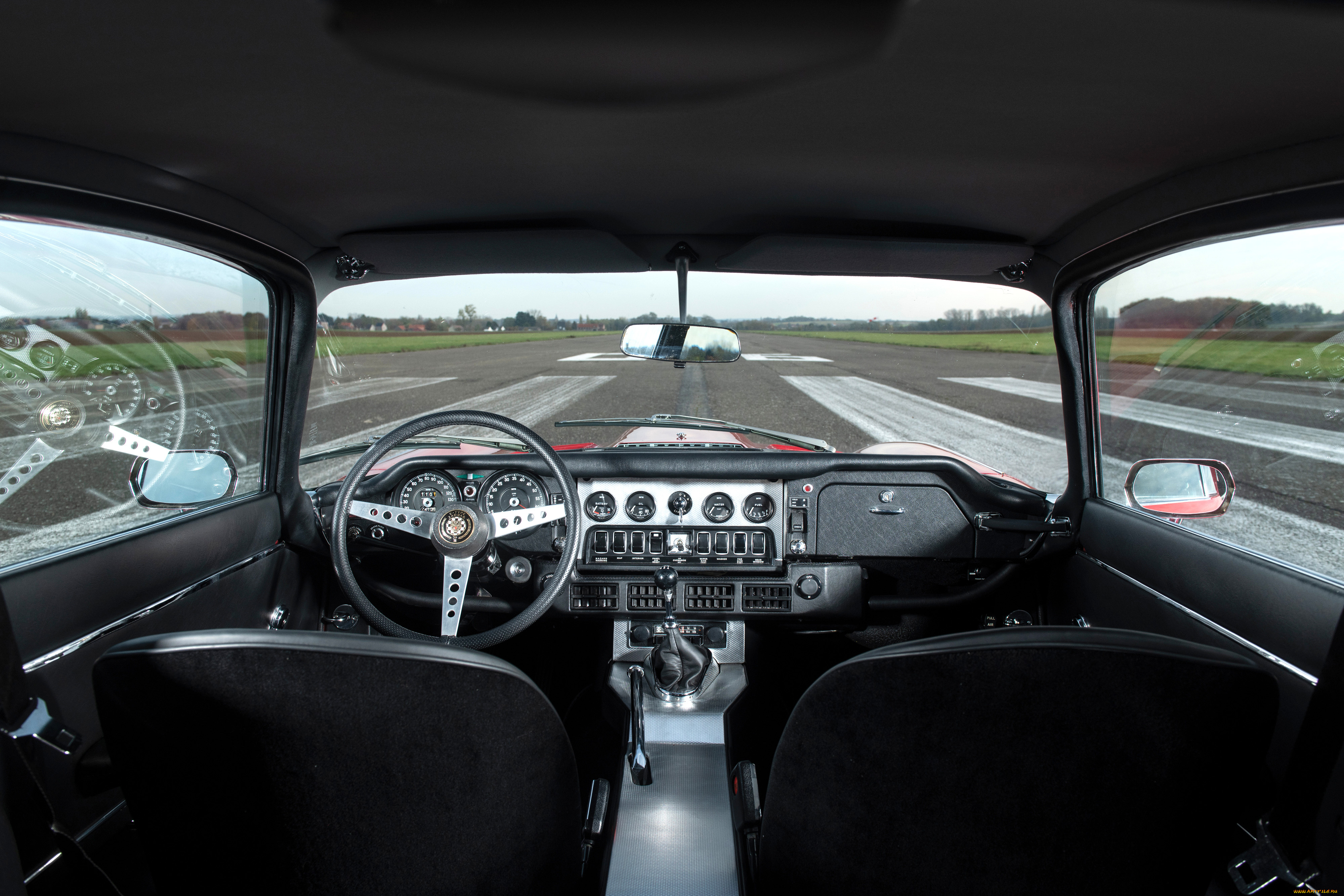 автомобили, интерьеры, jaguar, e-type