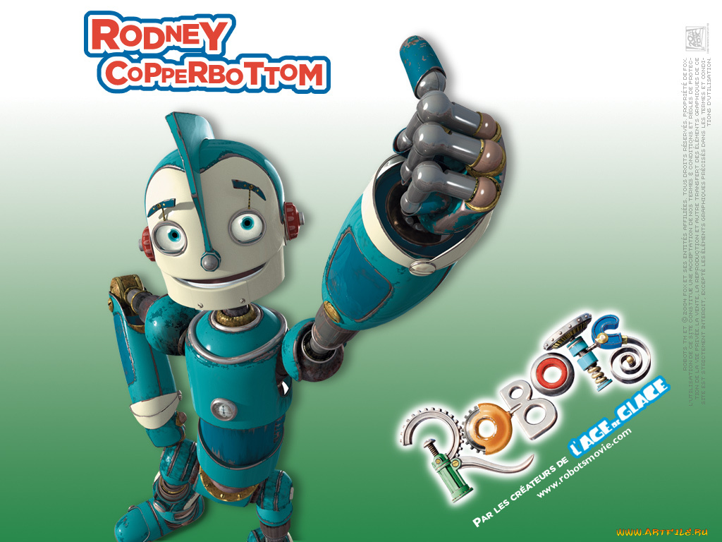 мультфильмы, robots