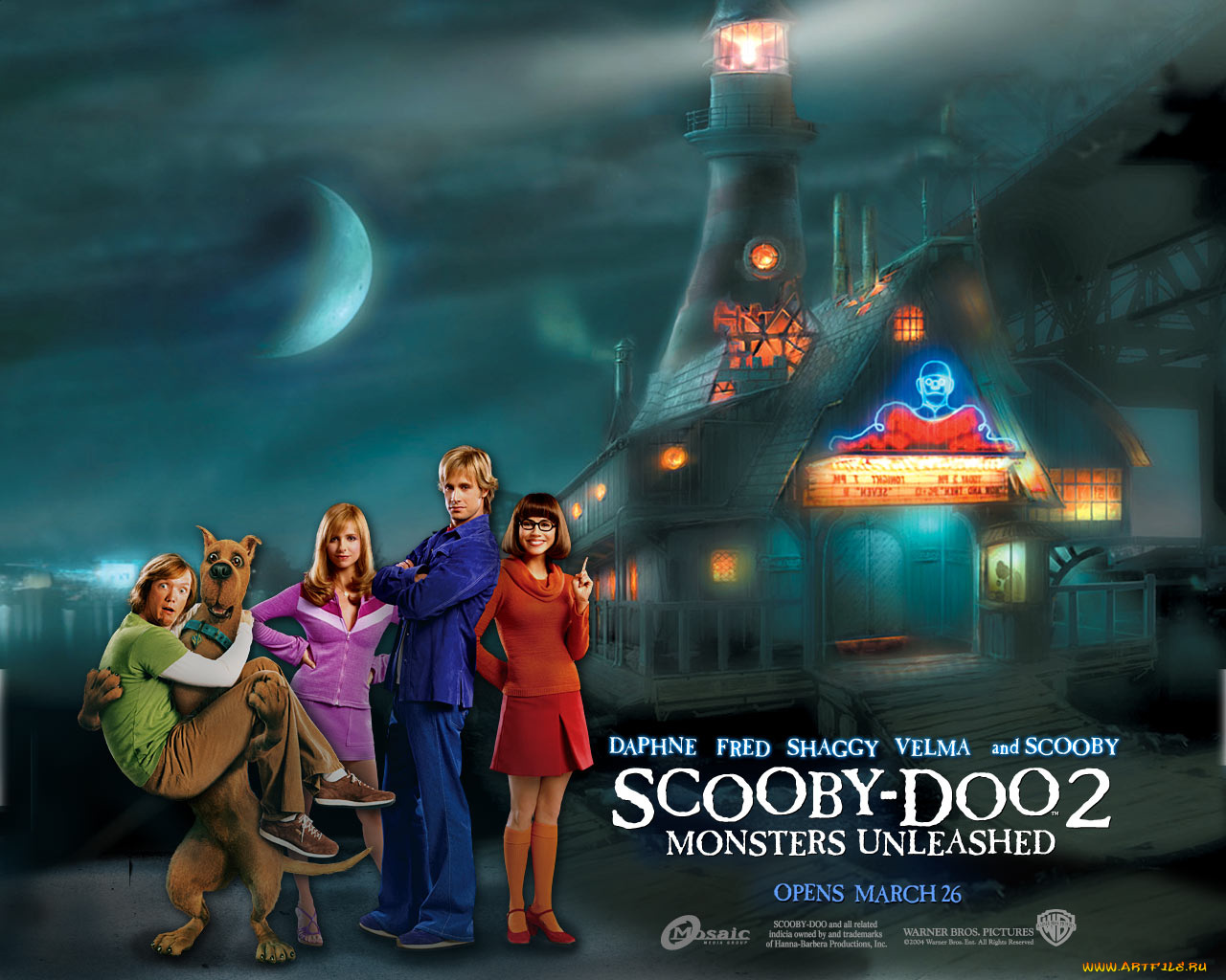 кино, фильмы, scooby, doo, monsters, unleashed