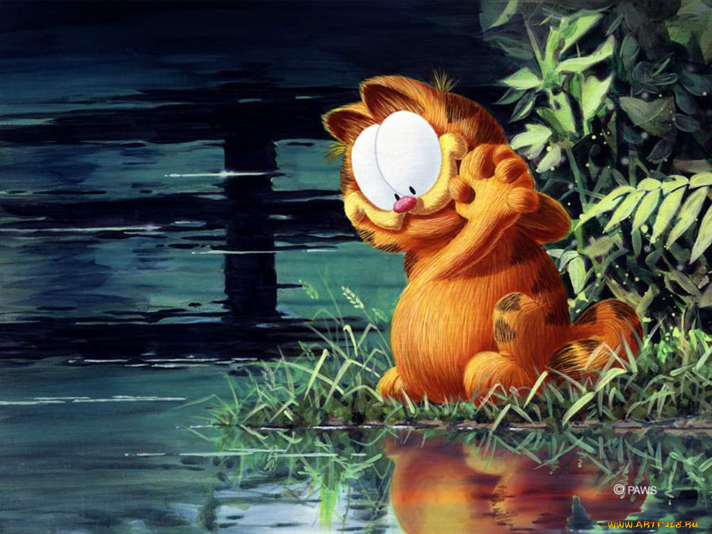 мультфильмы, garfield