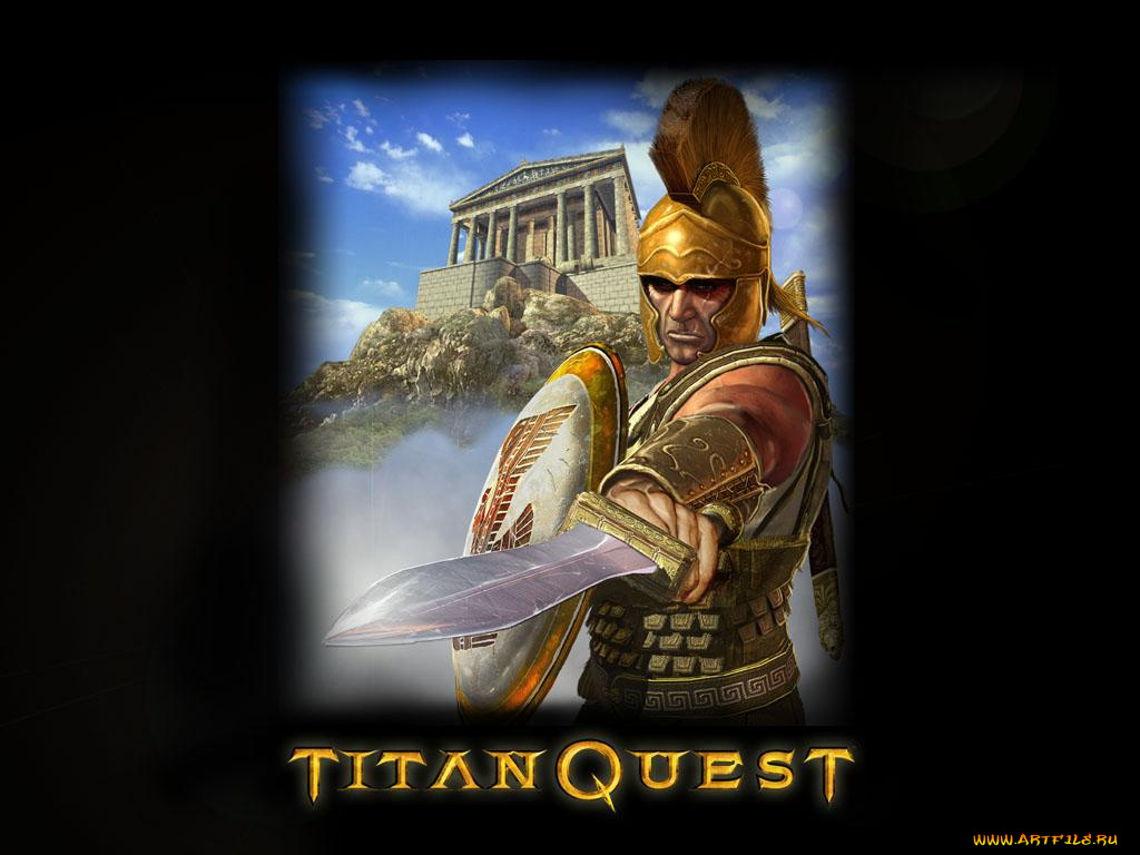 видео, игры, titan, quest