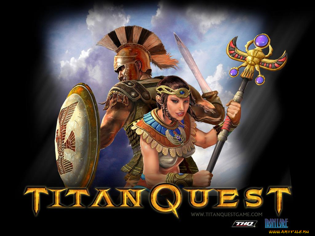 видео, игры, titan, quest