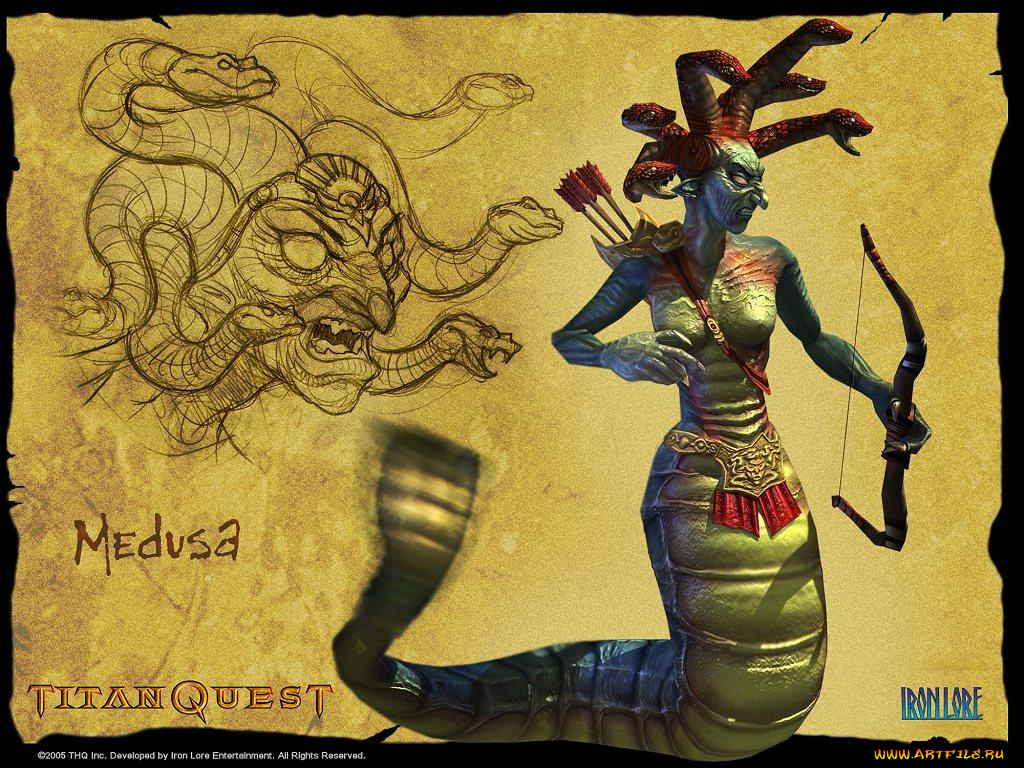 видео, игры, titan, quest