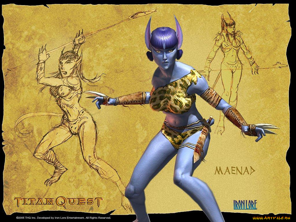 видео, игры, titan, quest