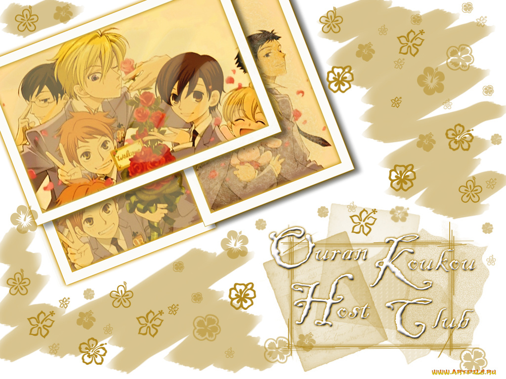 аниме, ouran, high, school, host, club