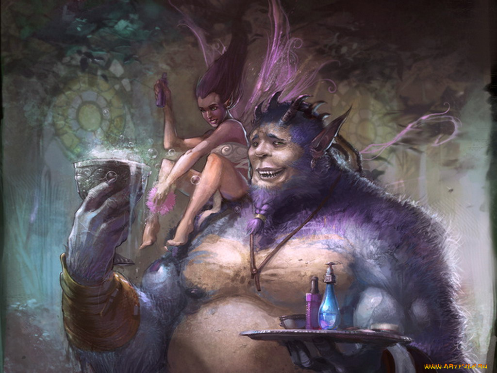 фэнтези, красавицы, чудовища