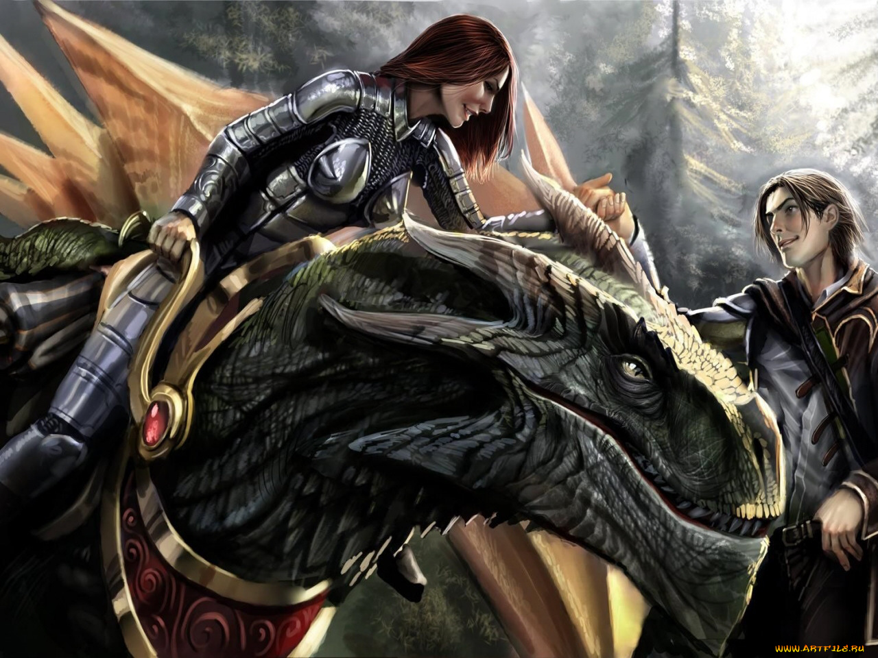 фэнтези, красавицы, чудовища