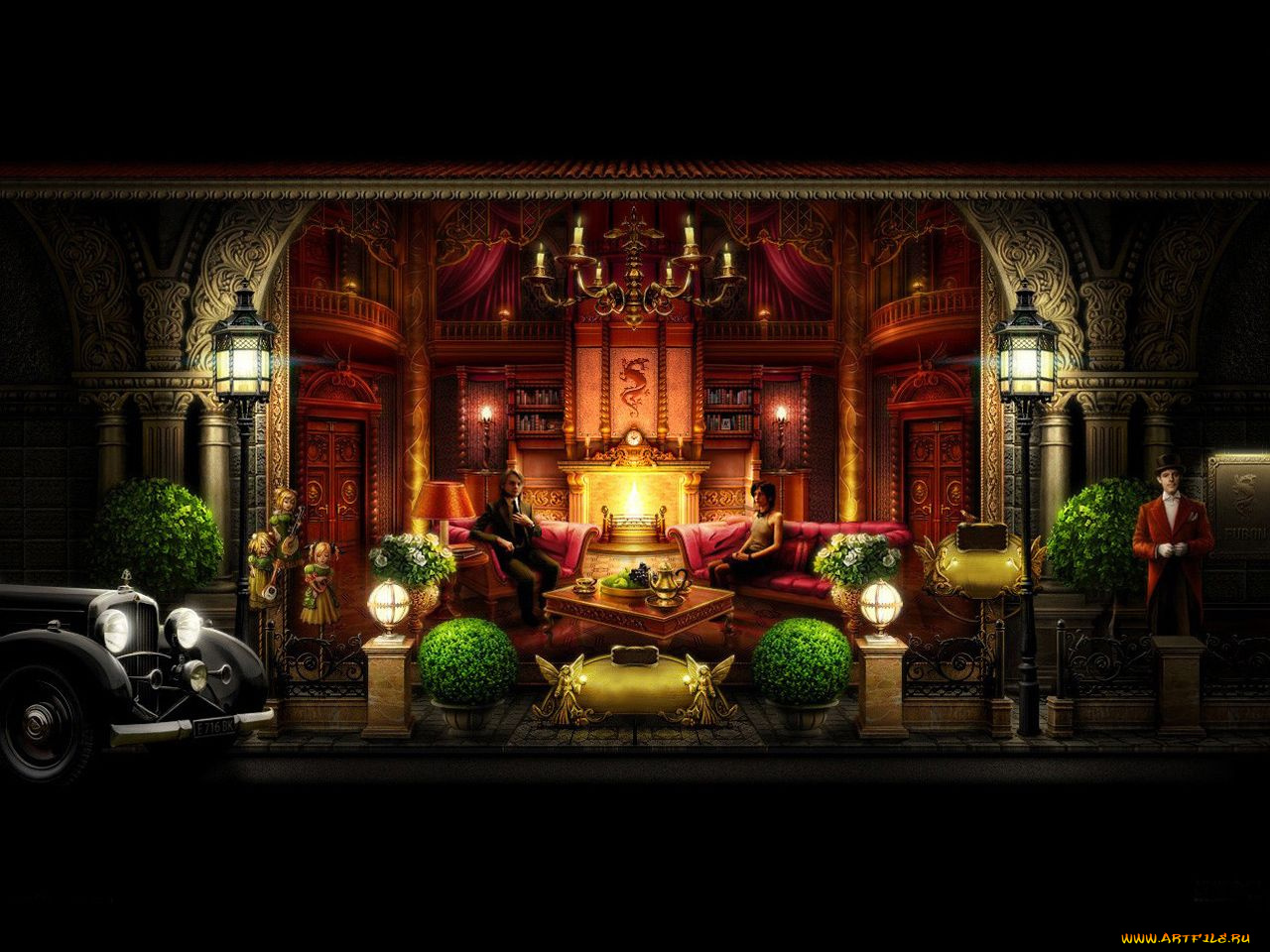 фэнтези, люди