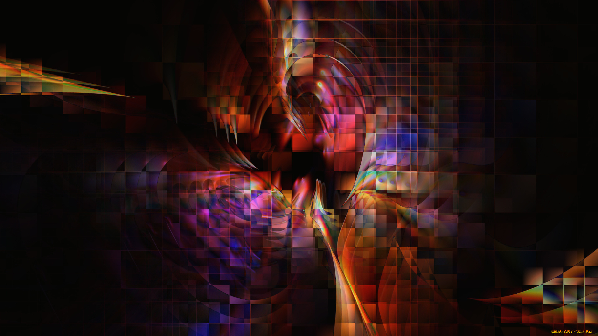 3д, графика, abstract, абстракции