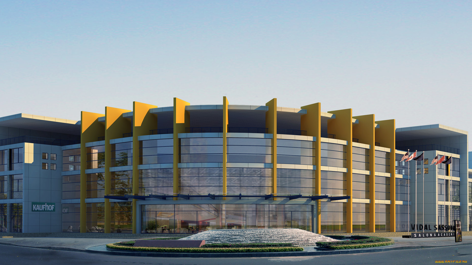 3д, графика, architecture, архитектура