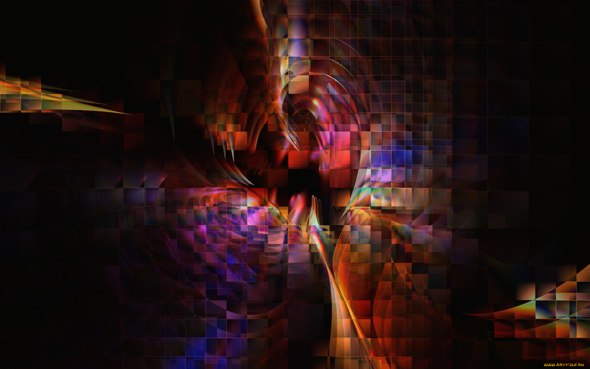 3д, графика, abstract, абстракции