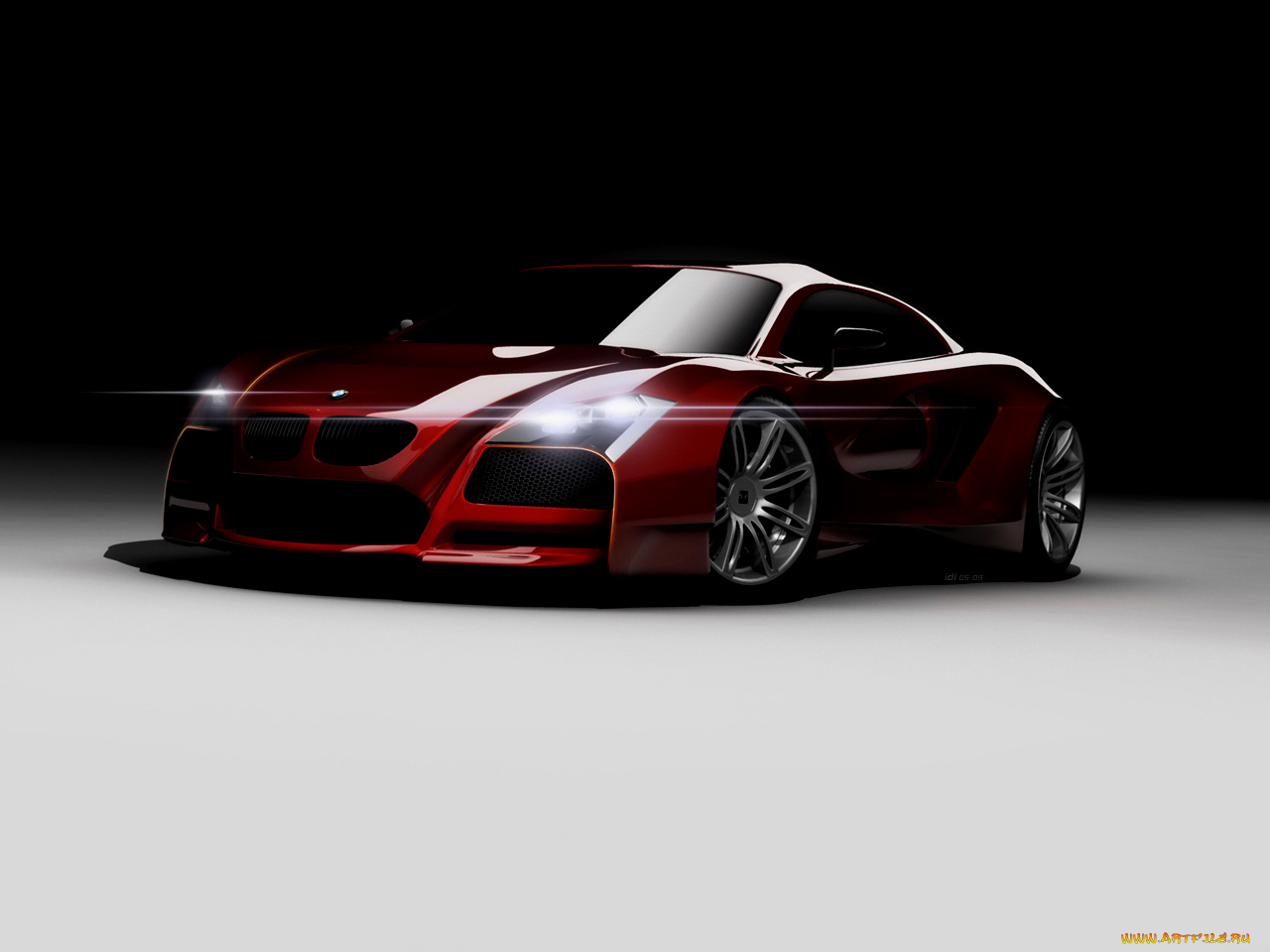 2009, bmw, concept, design, автомобили, 3д