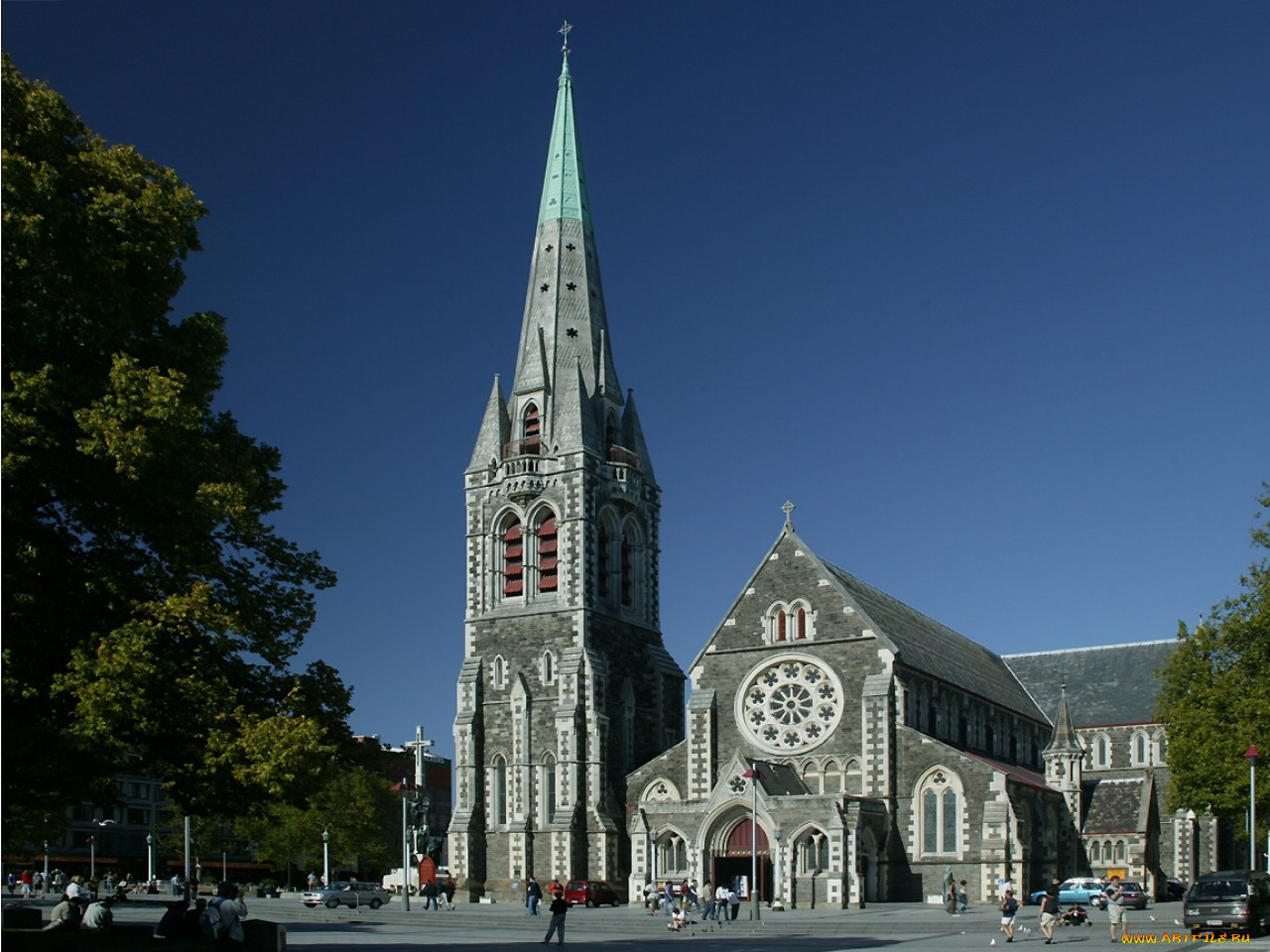 newzealand, города, католические, соборы, костелы, аббатства, christchurch, new, zealand