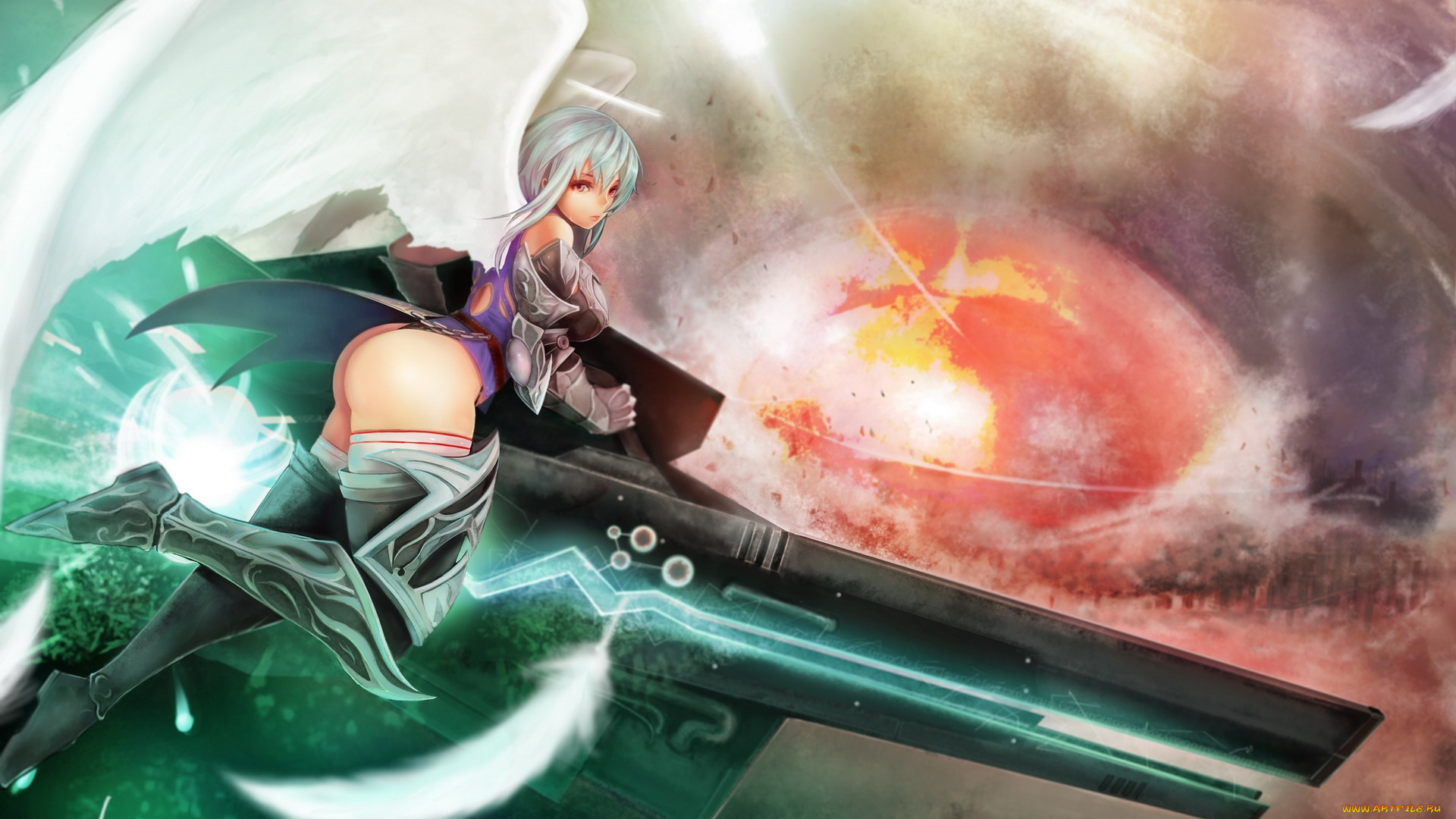 аниме, angels, demons