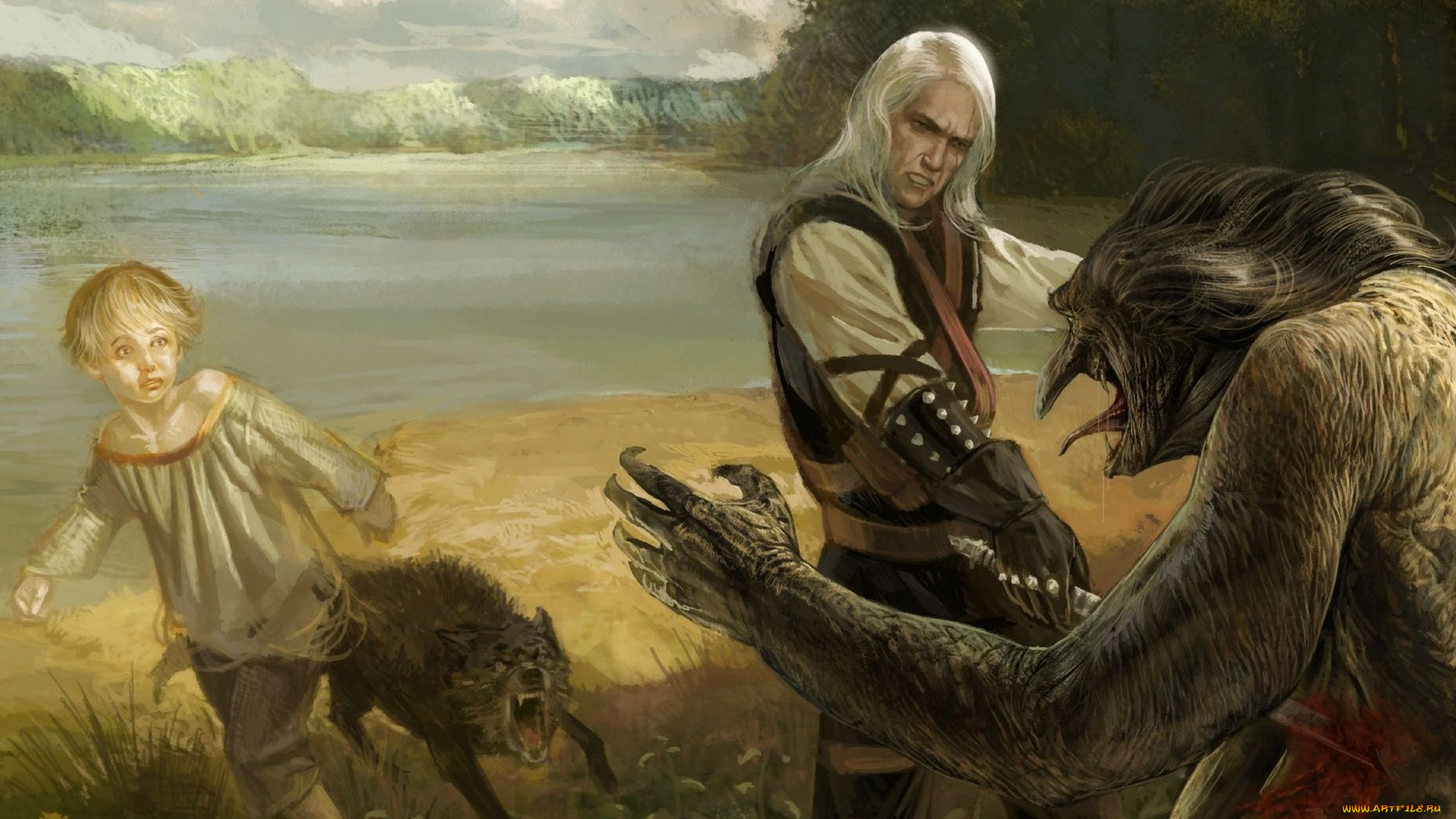 the, witcher, видео, игры