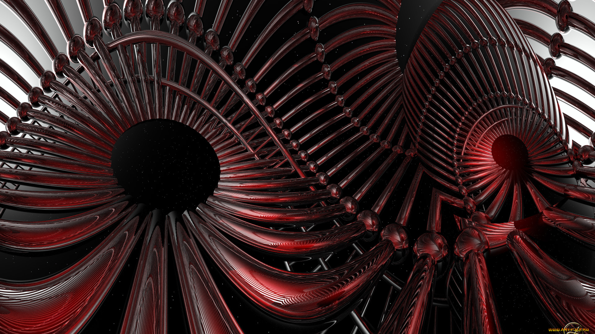 3д, графика, fractal, фракталы, фон, цвета, линии, узор