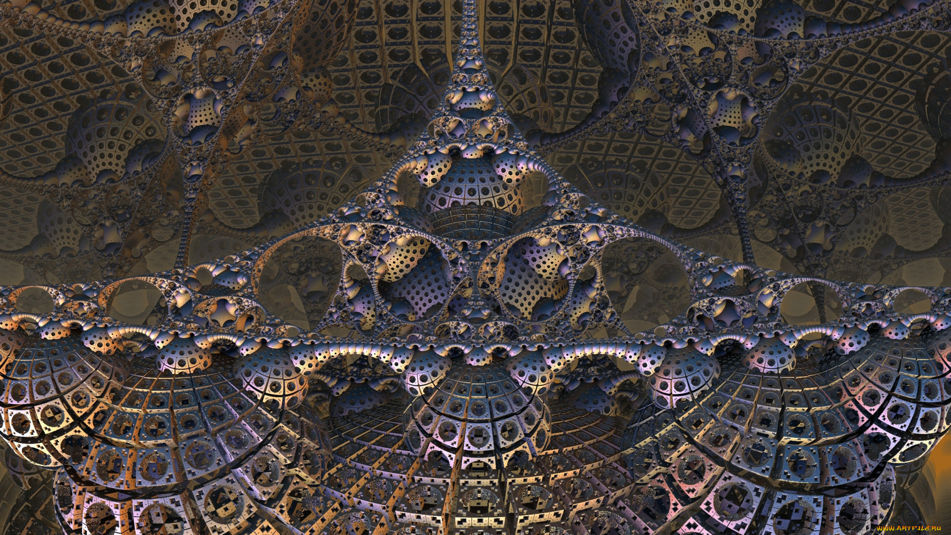 3д, графика, fractal, фракталы, узор, цвета, фон