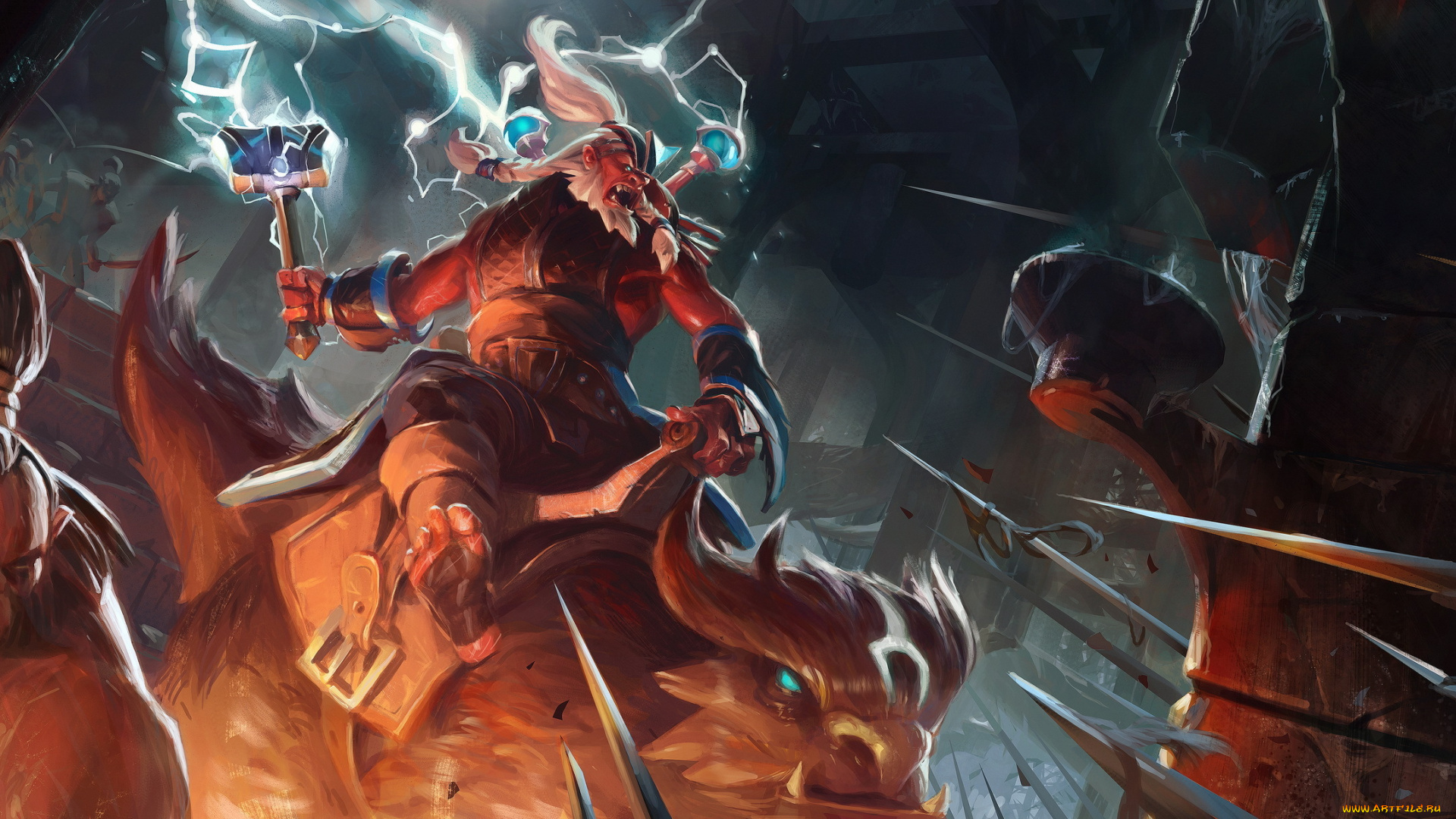 dota, видео, игры, сражение