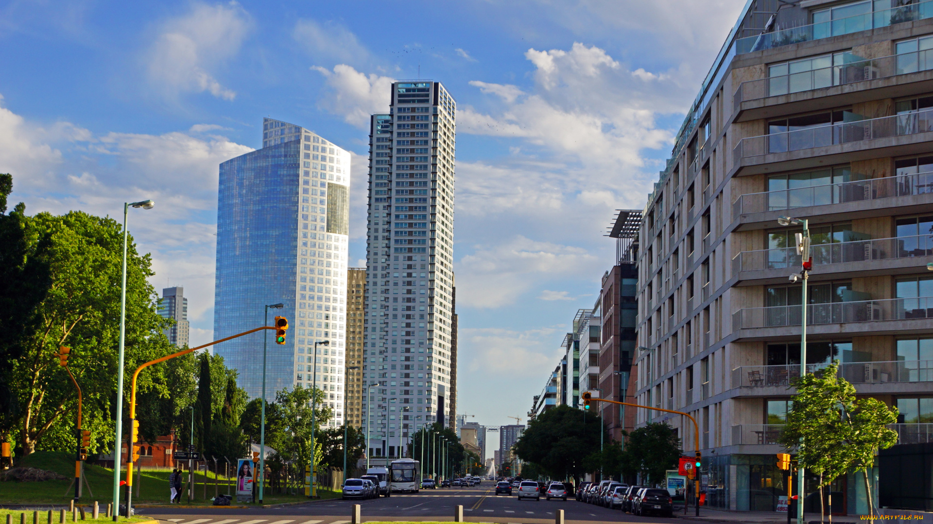 города, буэнос, айрес, аргентина