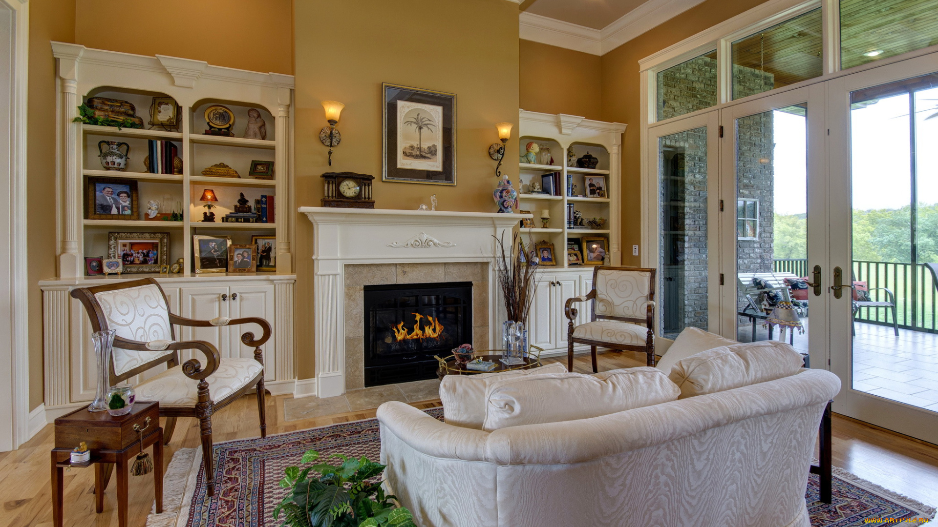 интерьер, гостиная