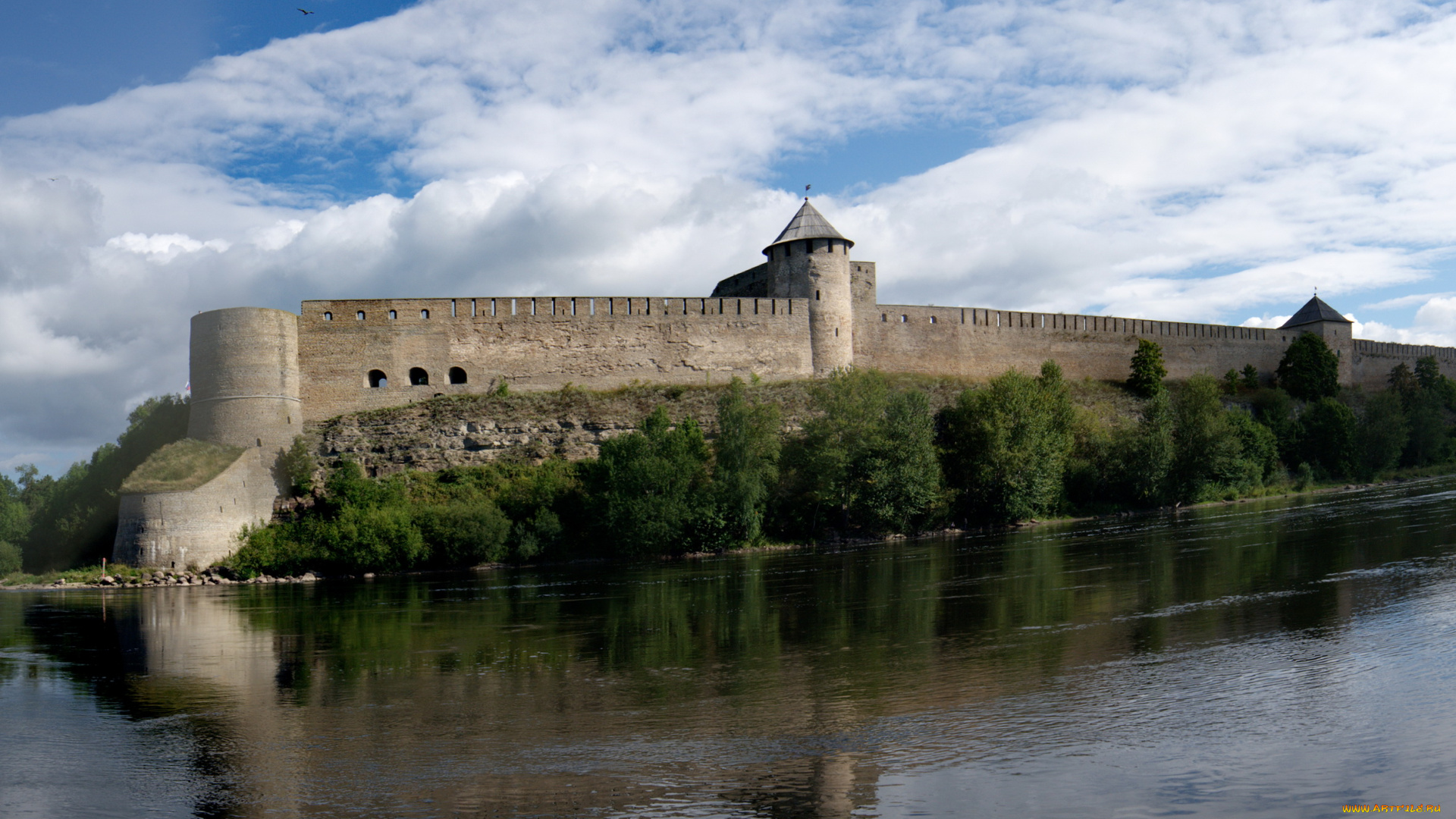 ивангородская, крепость, города, дворцы, замки, крепости, ивангород