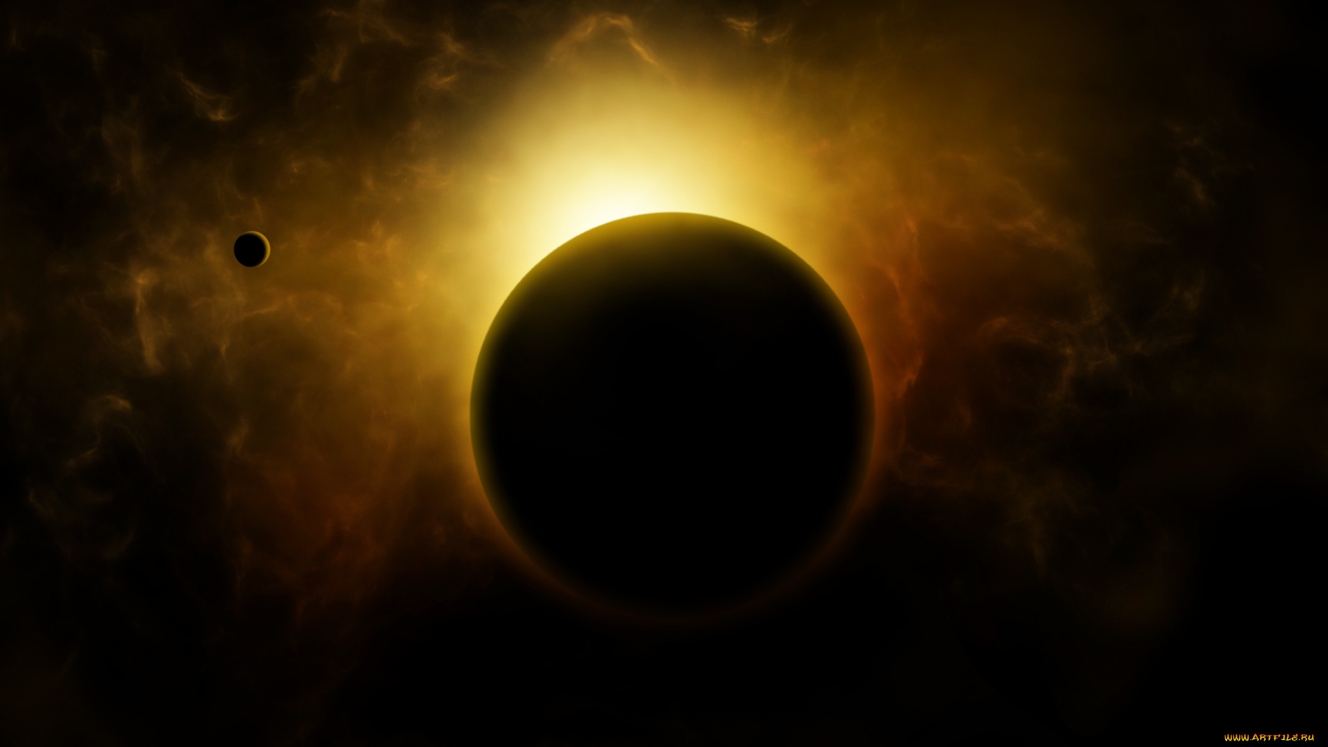 космос, арт, планеты