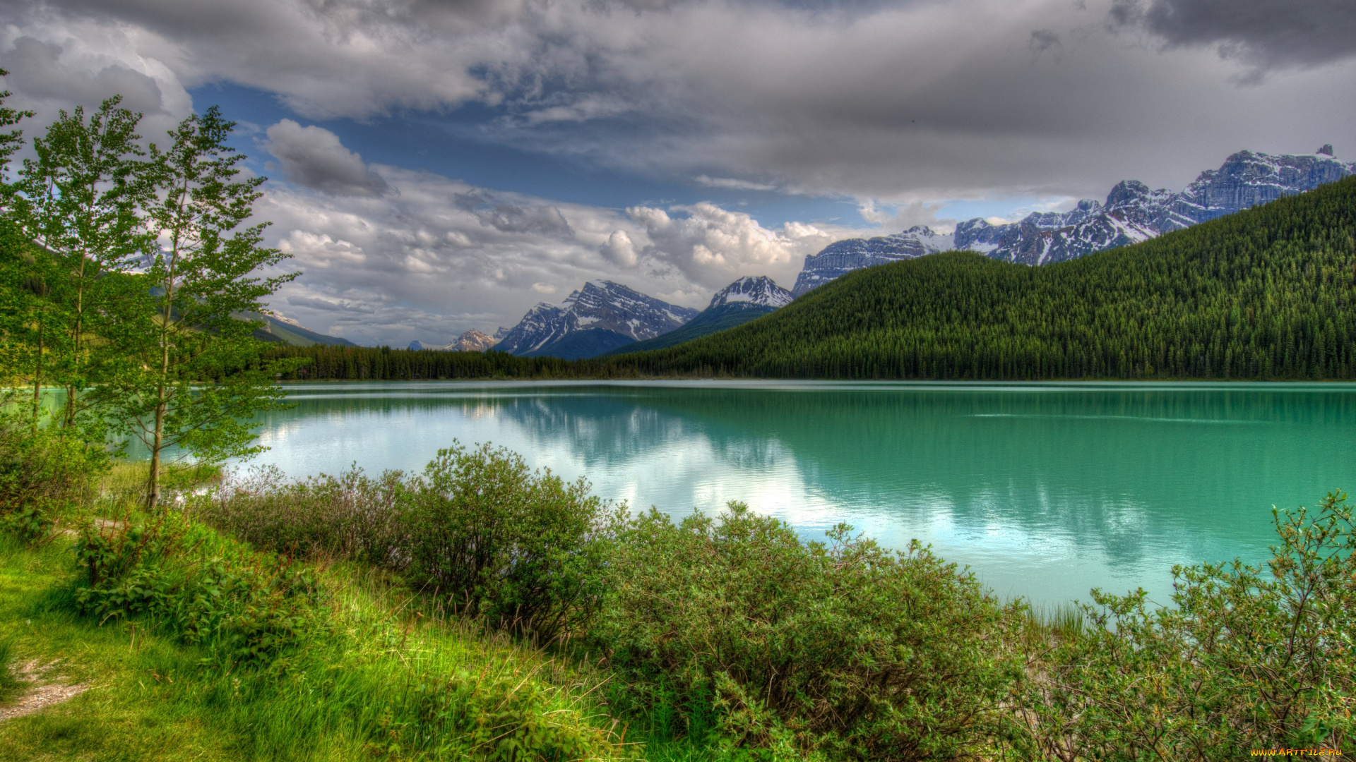 природа, реки, озера, канада