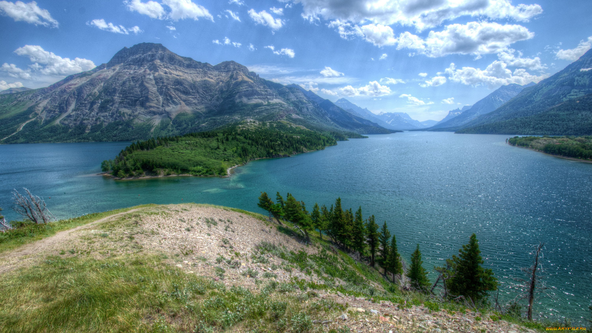 природа, реки, озера, канада