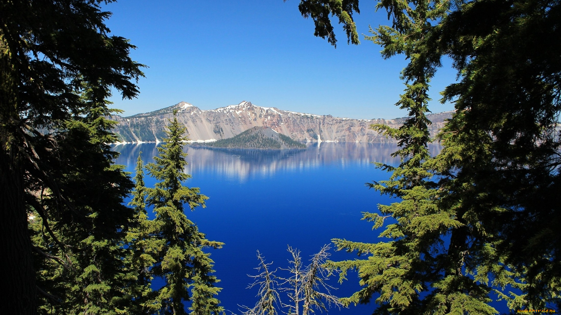 природа, реки, озера, вода, горы, ели