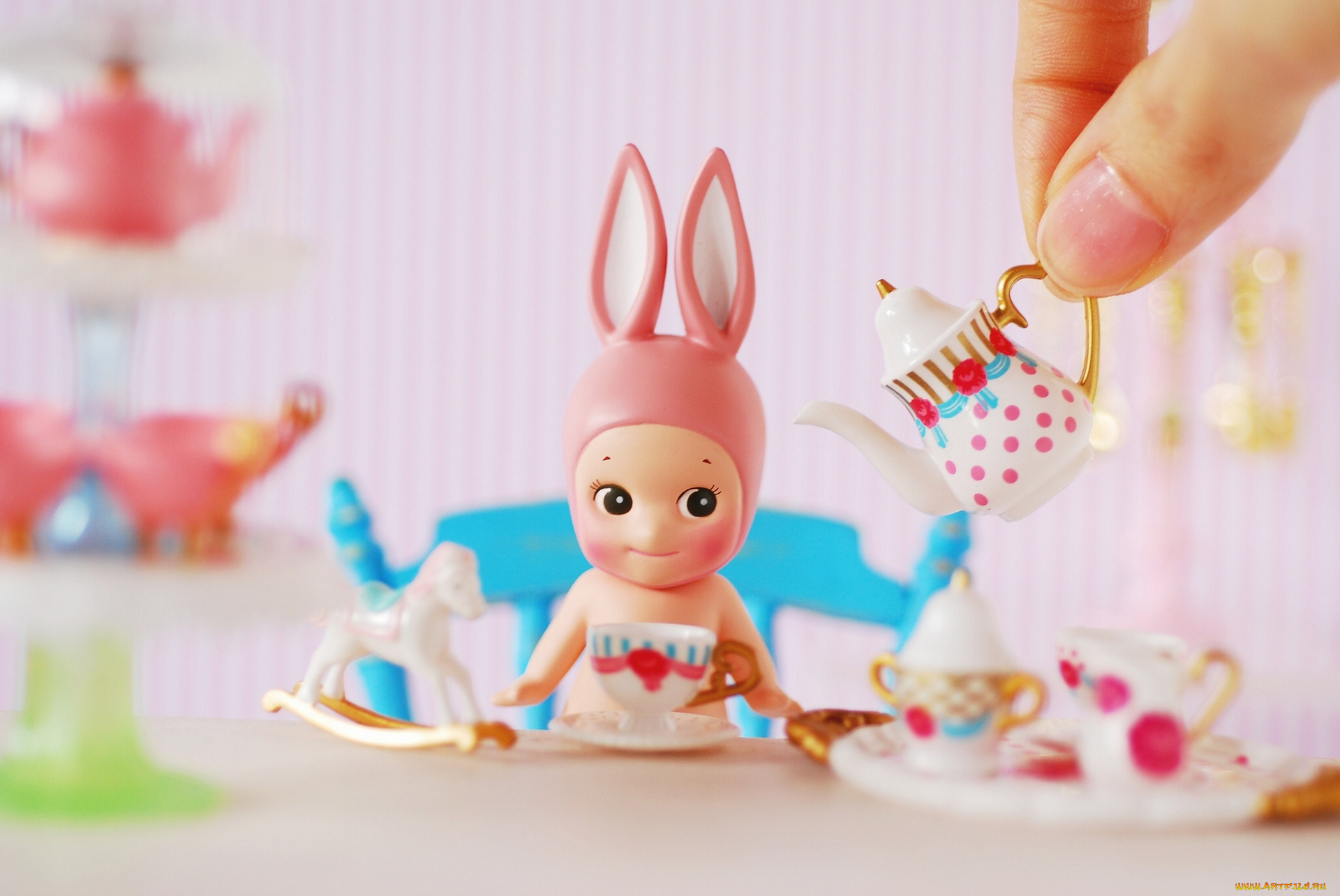 разное, игрушки, чаепитие