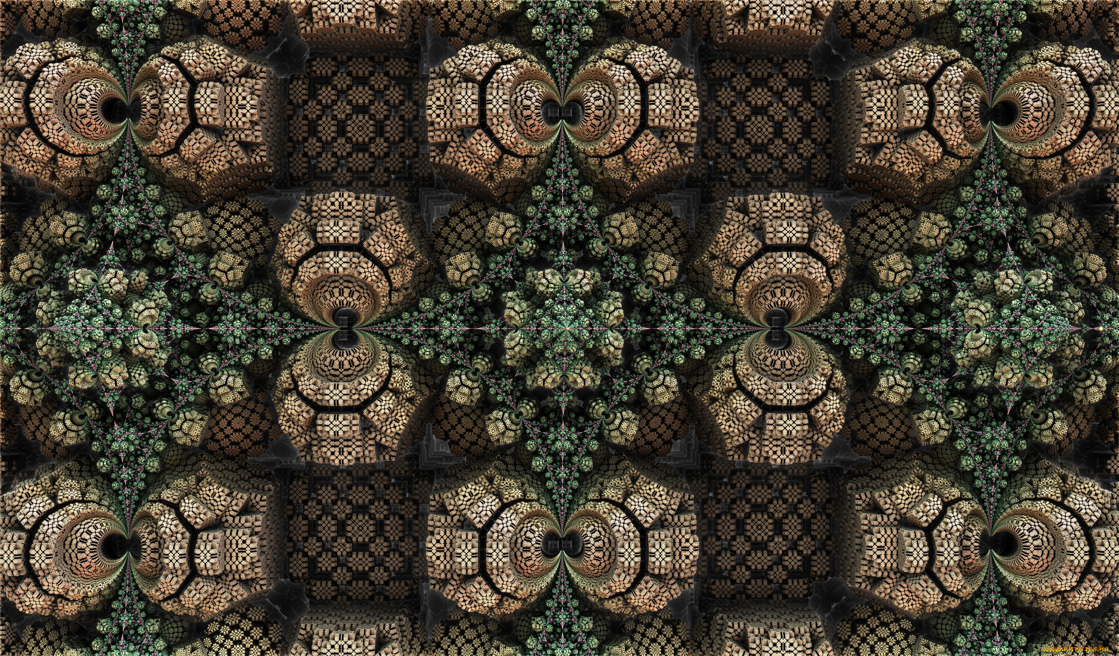 3д, графика, fractal, фракталы, цвета, узор, фон