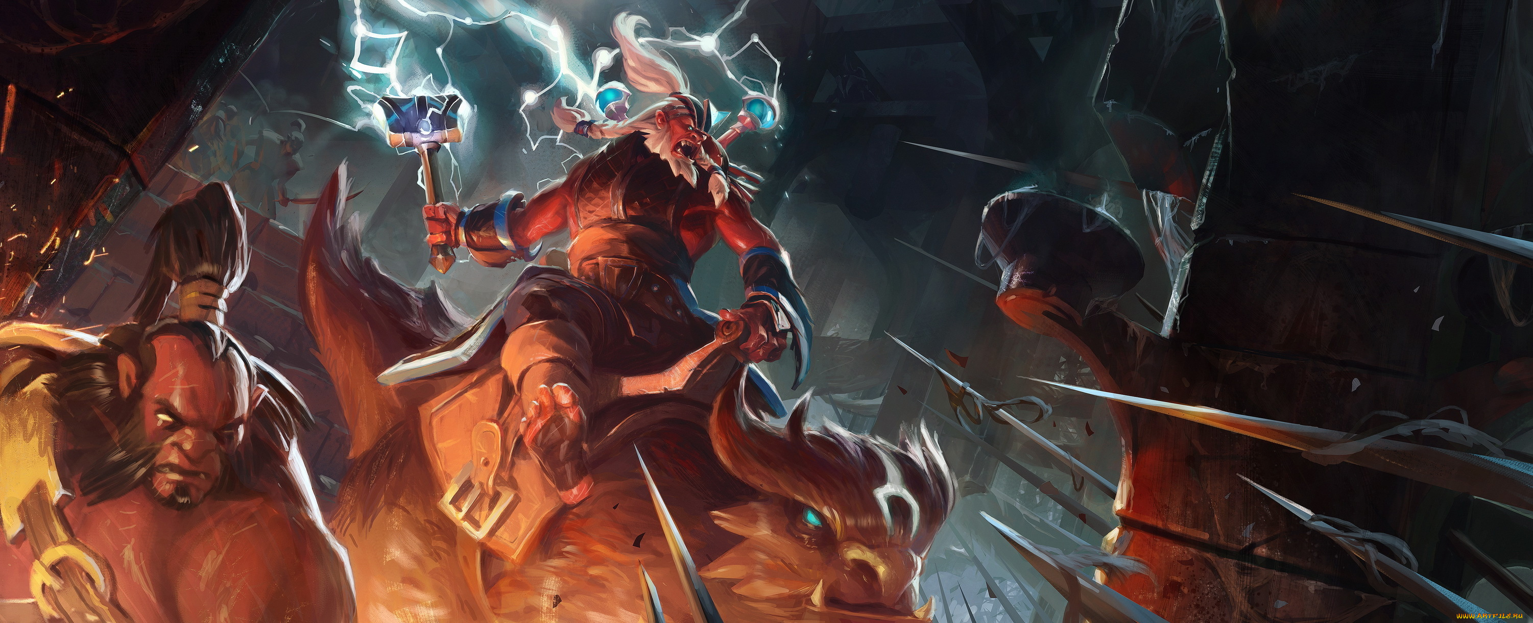 dota, видео, игры, сражение