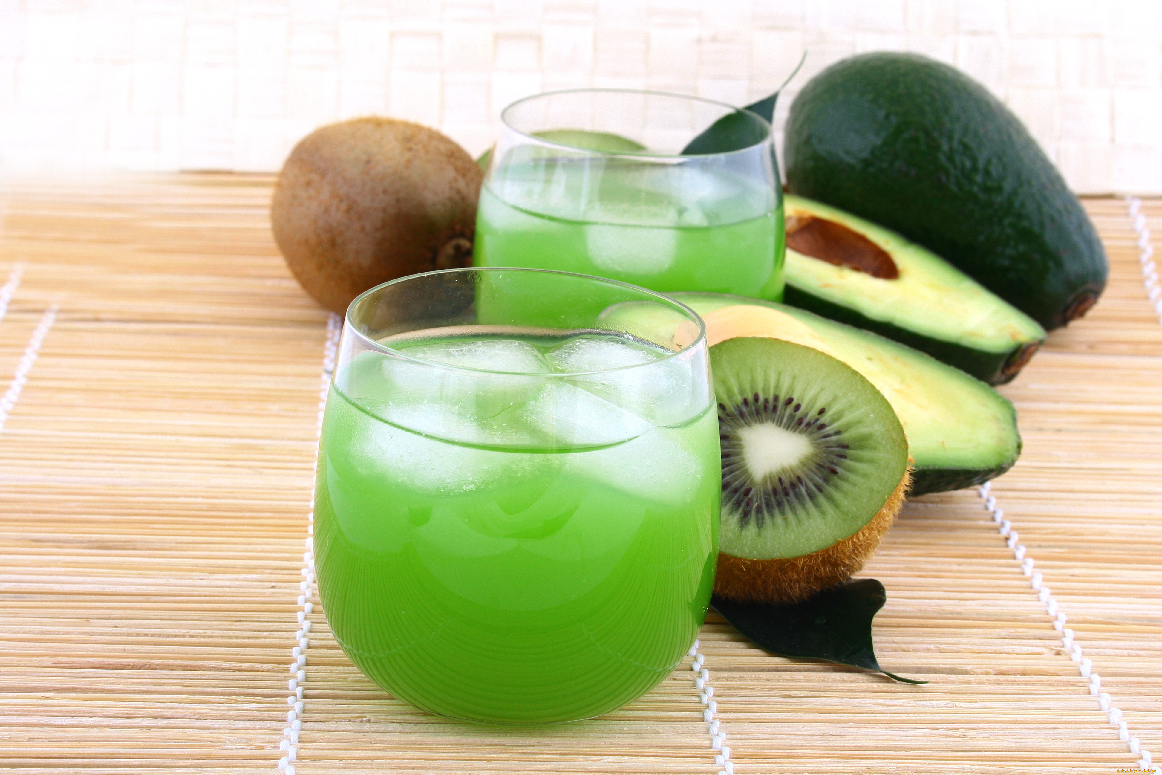 еда, напитки, сок, киви, авокадо