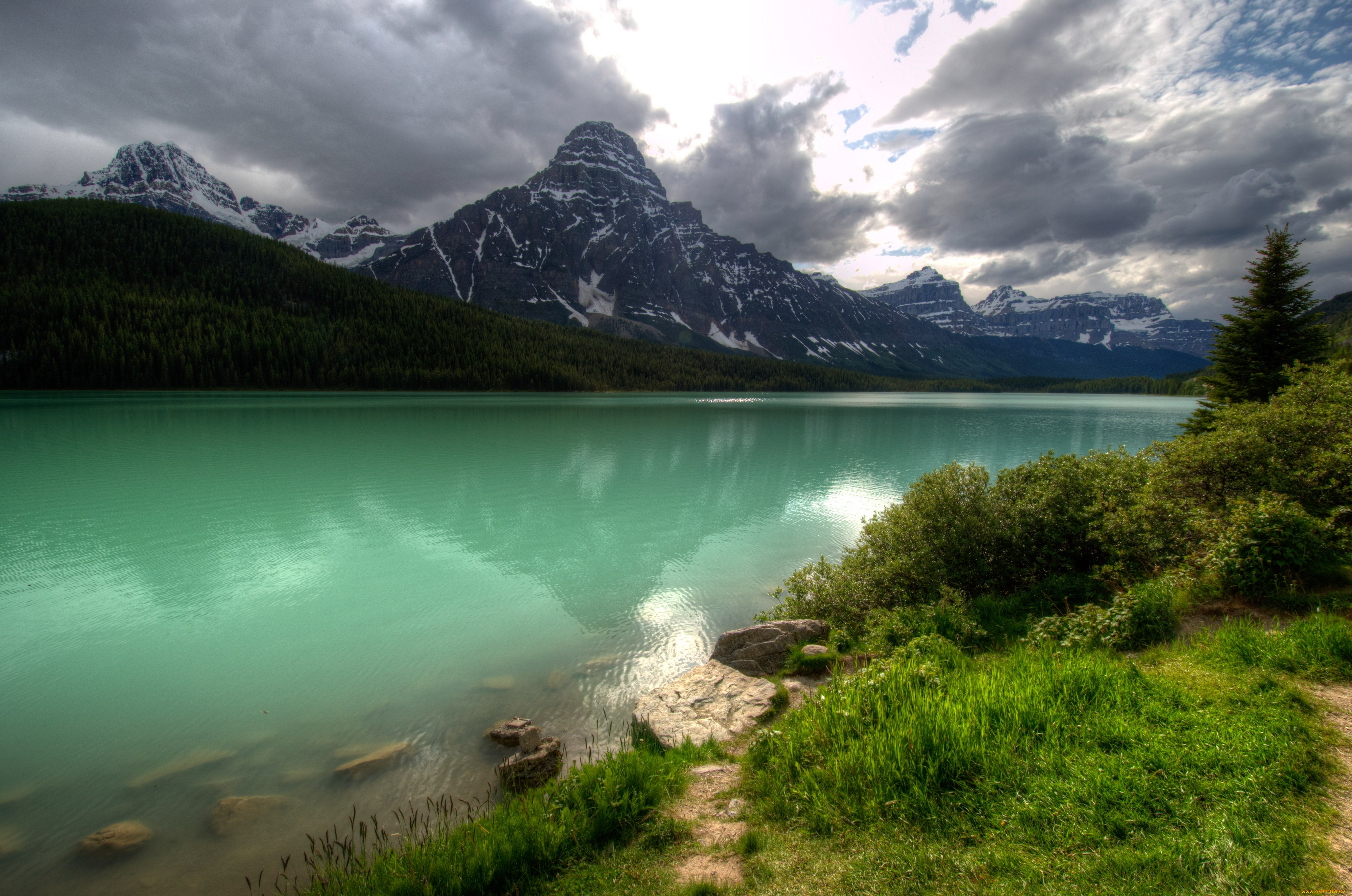 природа, реки, озера, канада