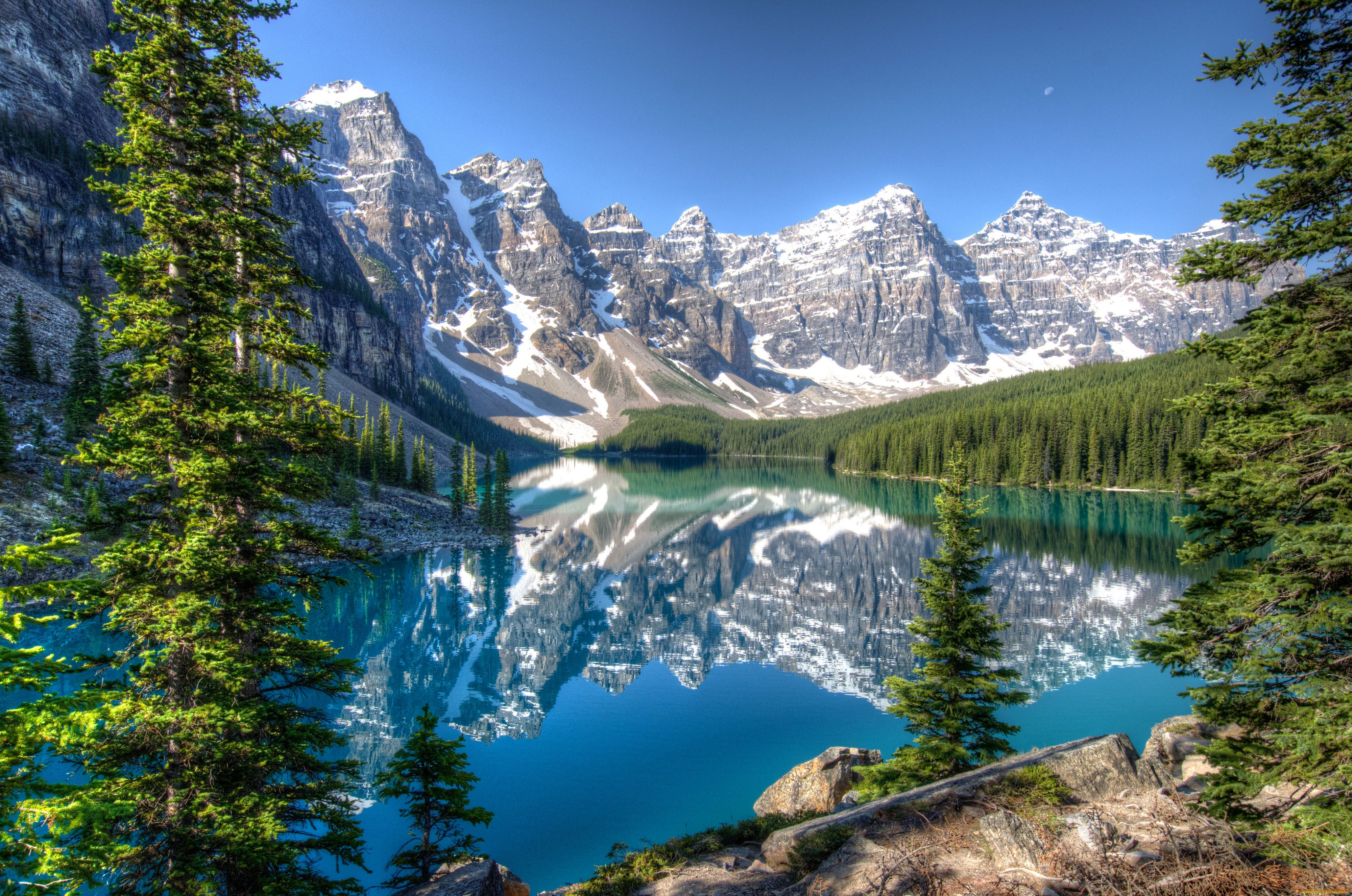 природа, реки, озера, канада