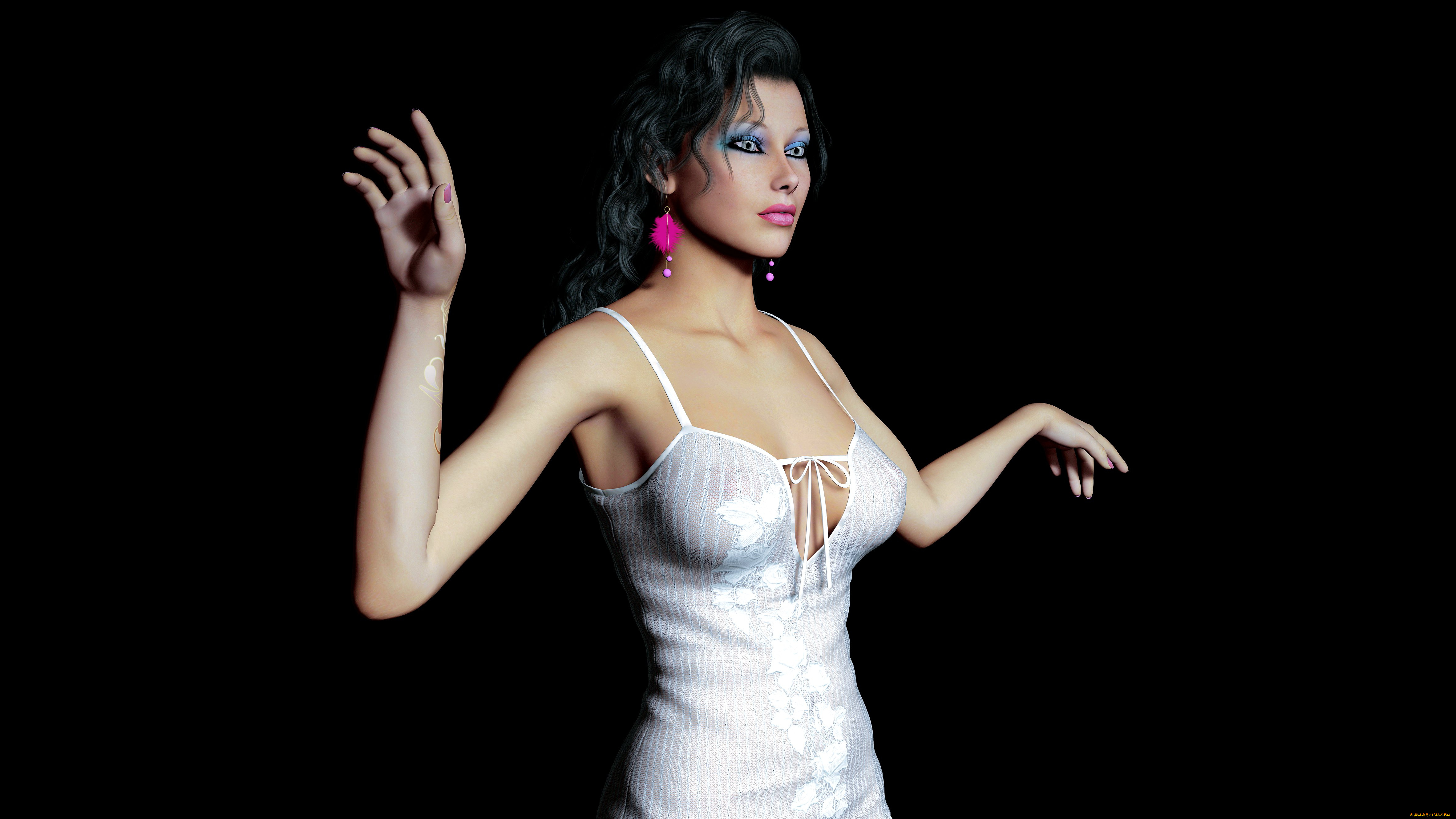 3д, графика, people, люди, девушка