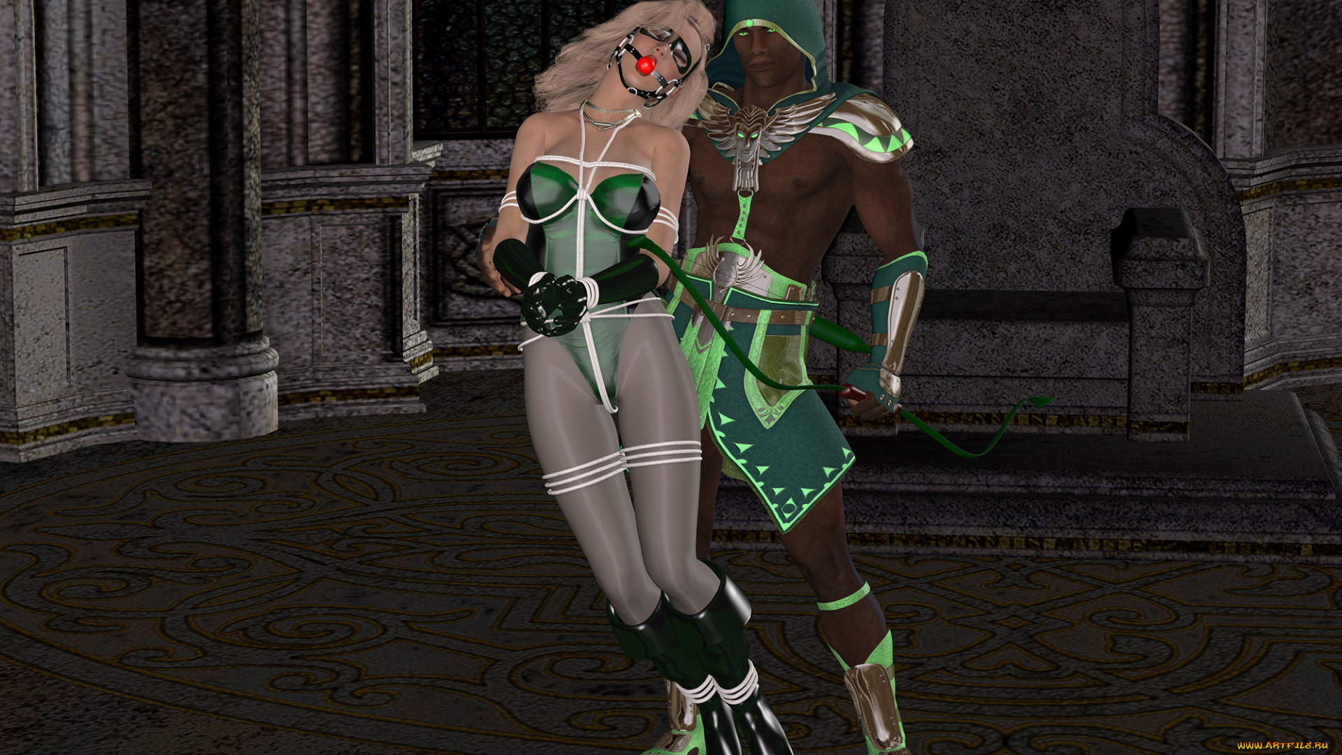 3д, графика, fantasy, , фантазия, мужчина, девушка