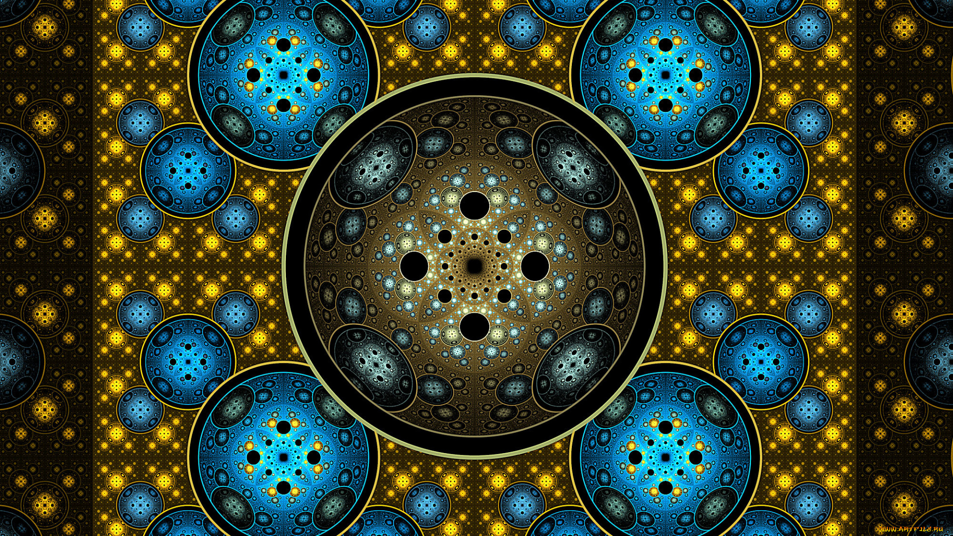 3д, графика, fractal, , фракталы, фон, узор, цвета