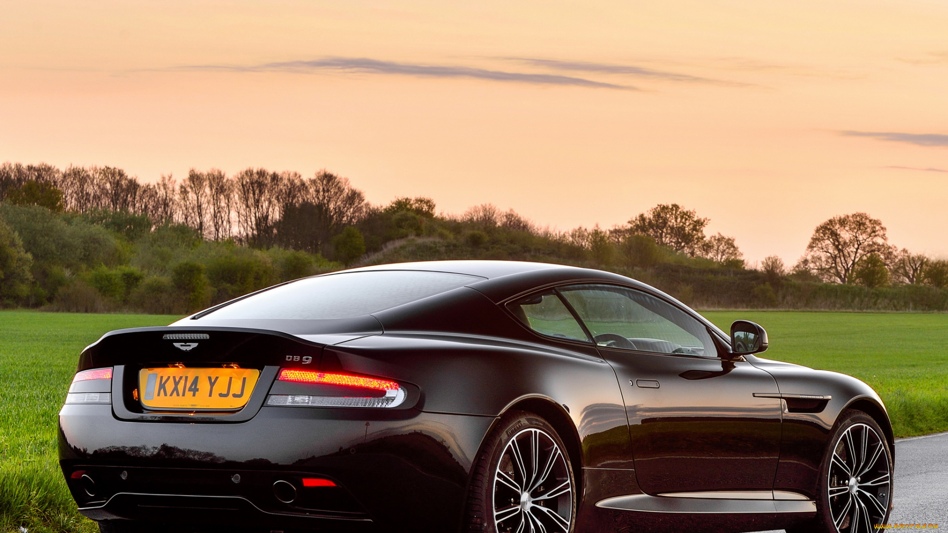 автомобили, aston, martin, carbon, black, uk-spec, db9, aston, martin, темный, 2014г