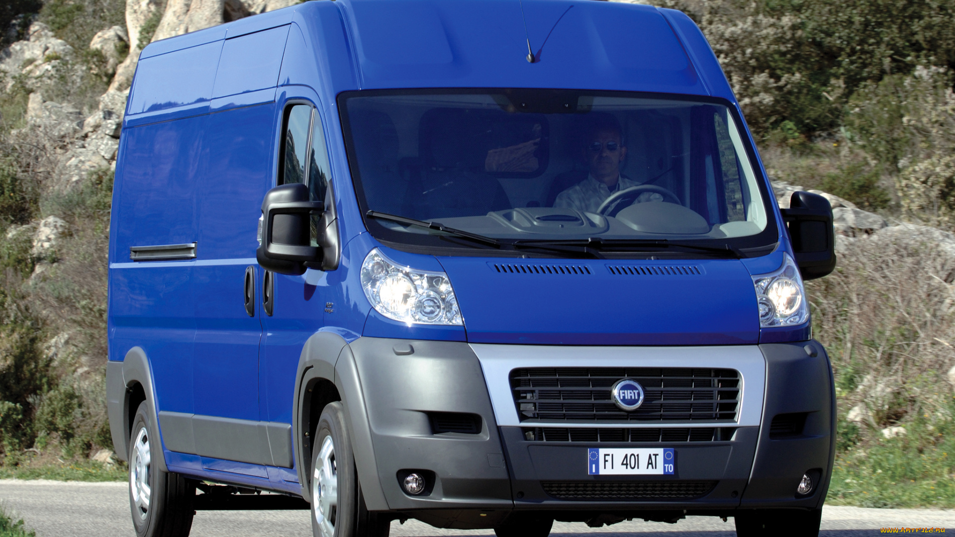 автомобили, fiat, ducato, синий, 250, l3h2, van, maxi