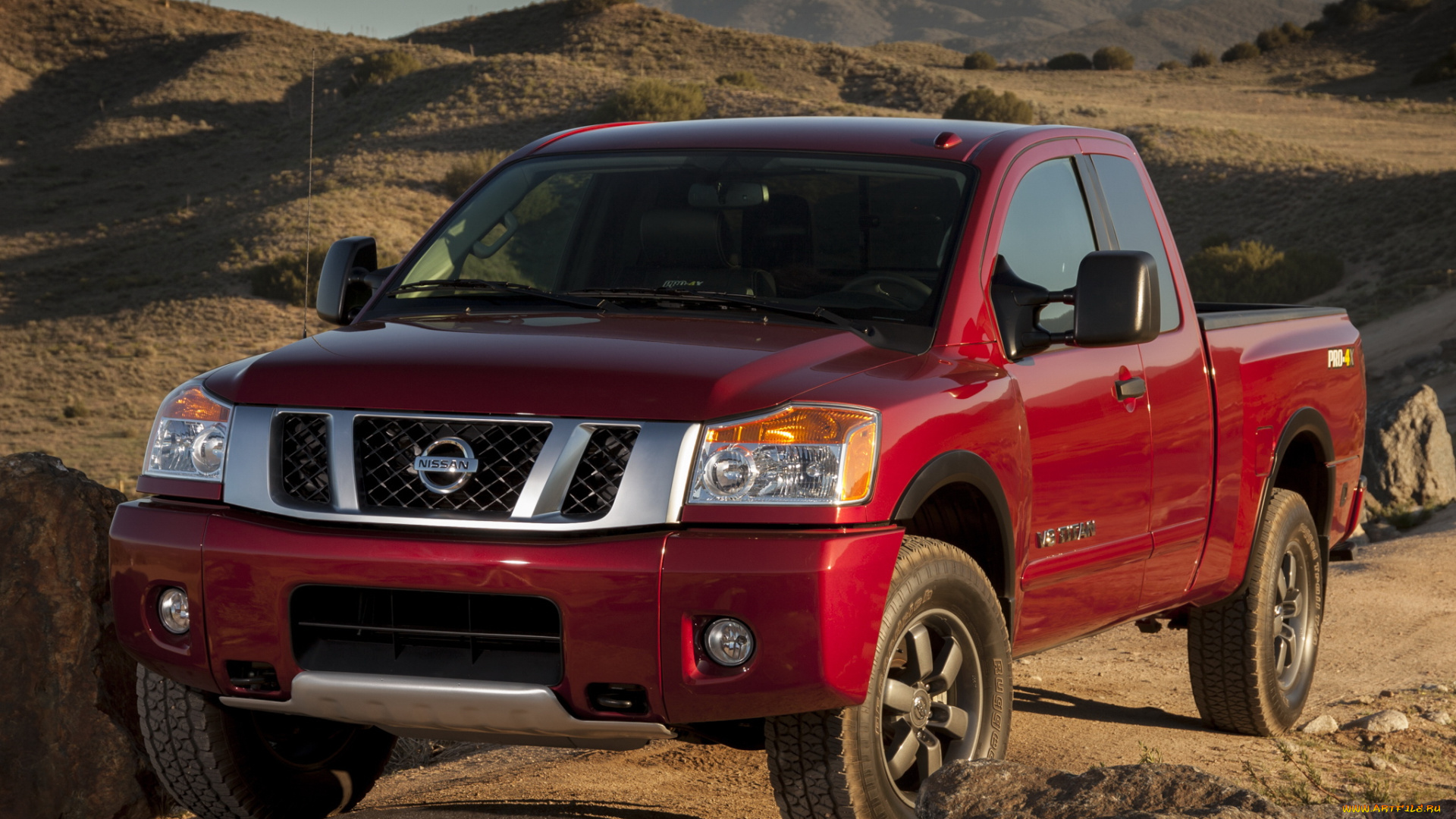 автомобили, nissan, datsun, красный, cab, king, titan